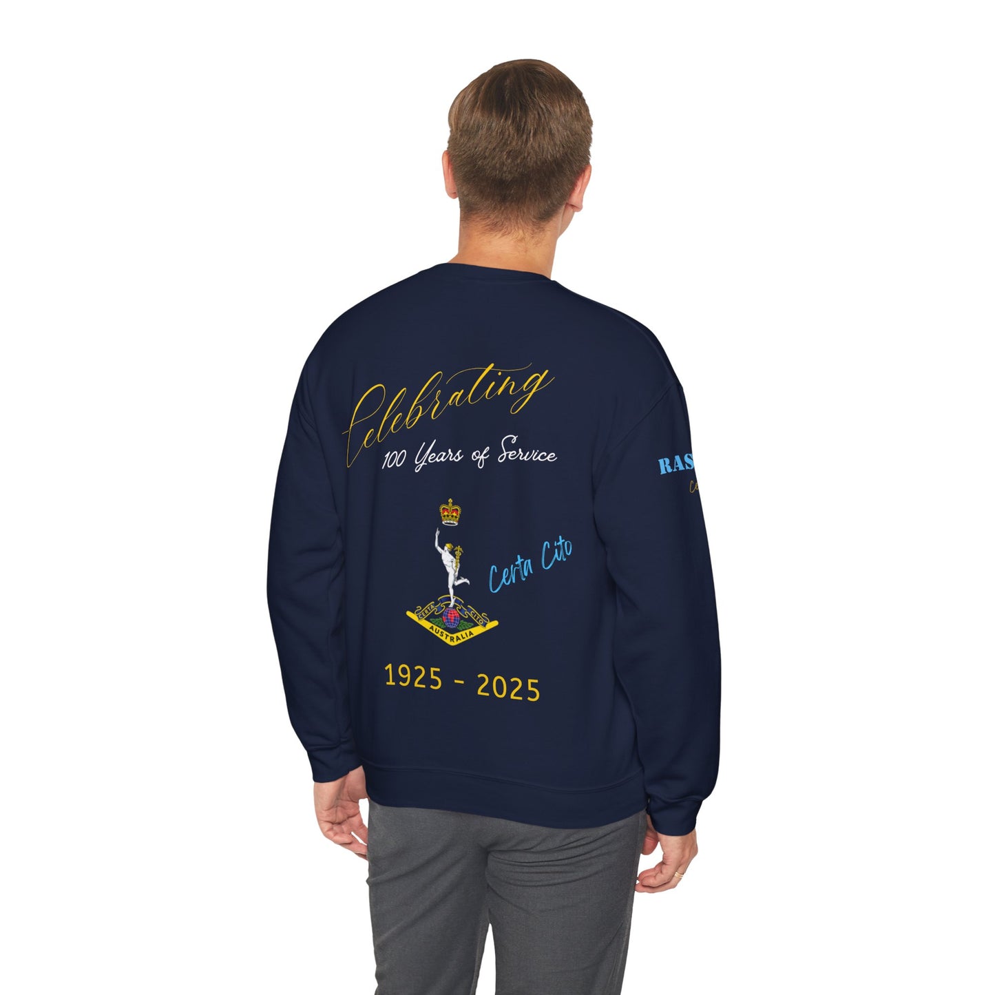 🇦🇺 RASIGS 100 Years of Service Crewneck Jumper – Limited Edition 🇦🇺