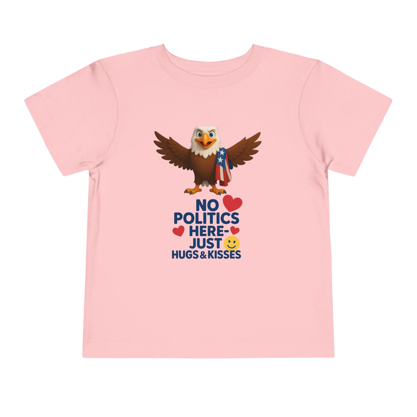 Toddler Short Sleeve Tee with Political Humor | Cute Eagle Design for Kids | Unisex Everyday Wear | Perfect Gift for Holidays and [...]