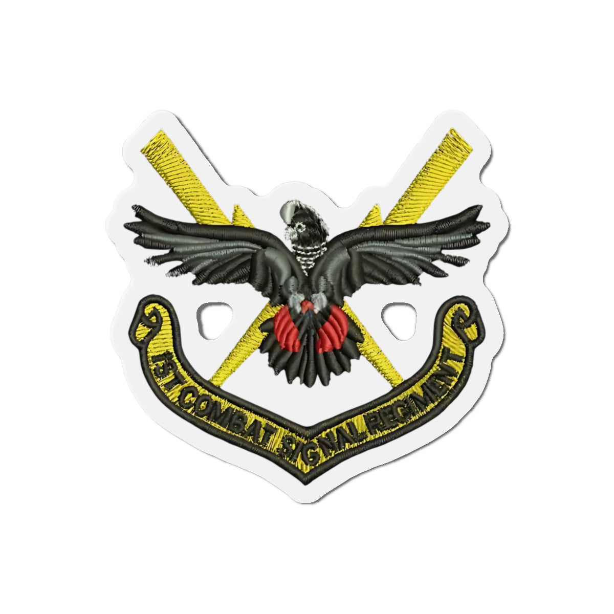 1st Combat Signal Regiment (1 CSR) Patch Magnet – RASIGS Patch Signature Range