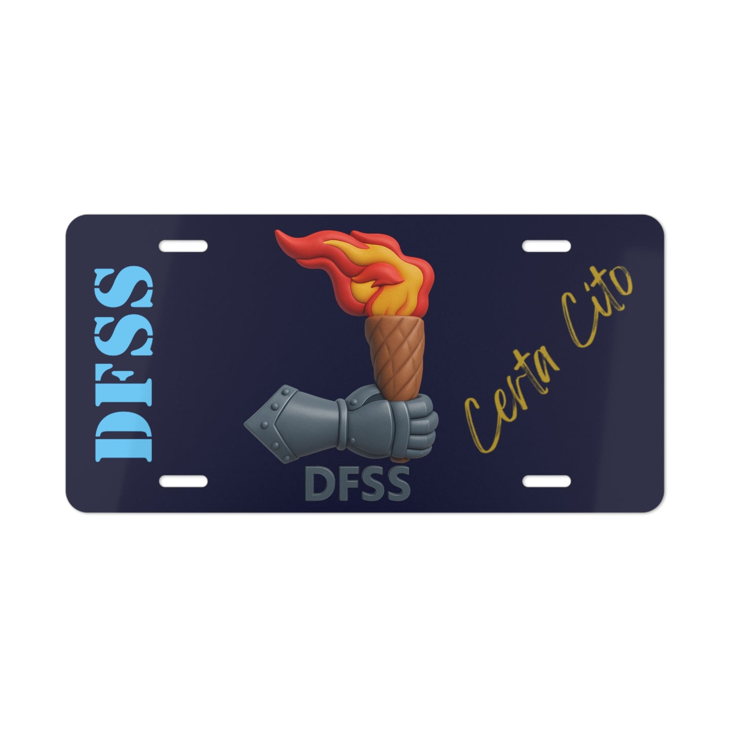 DFSS Number Plate – For Those Who Trained and Served at the School