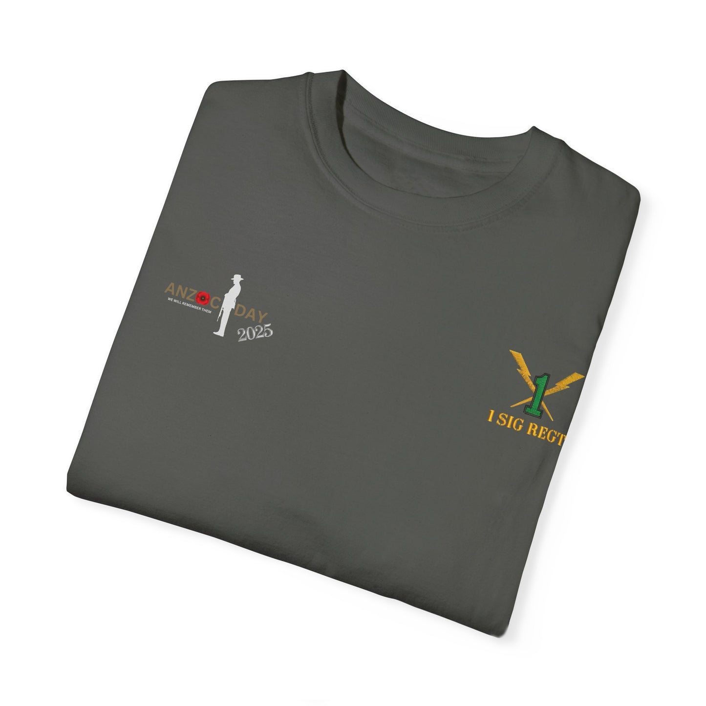 🇦🇺 1st Signal Regiment ANZAC 2025 Tee – Quick Ship Edition 🇦🇺