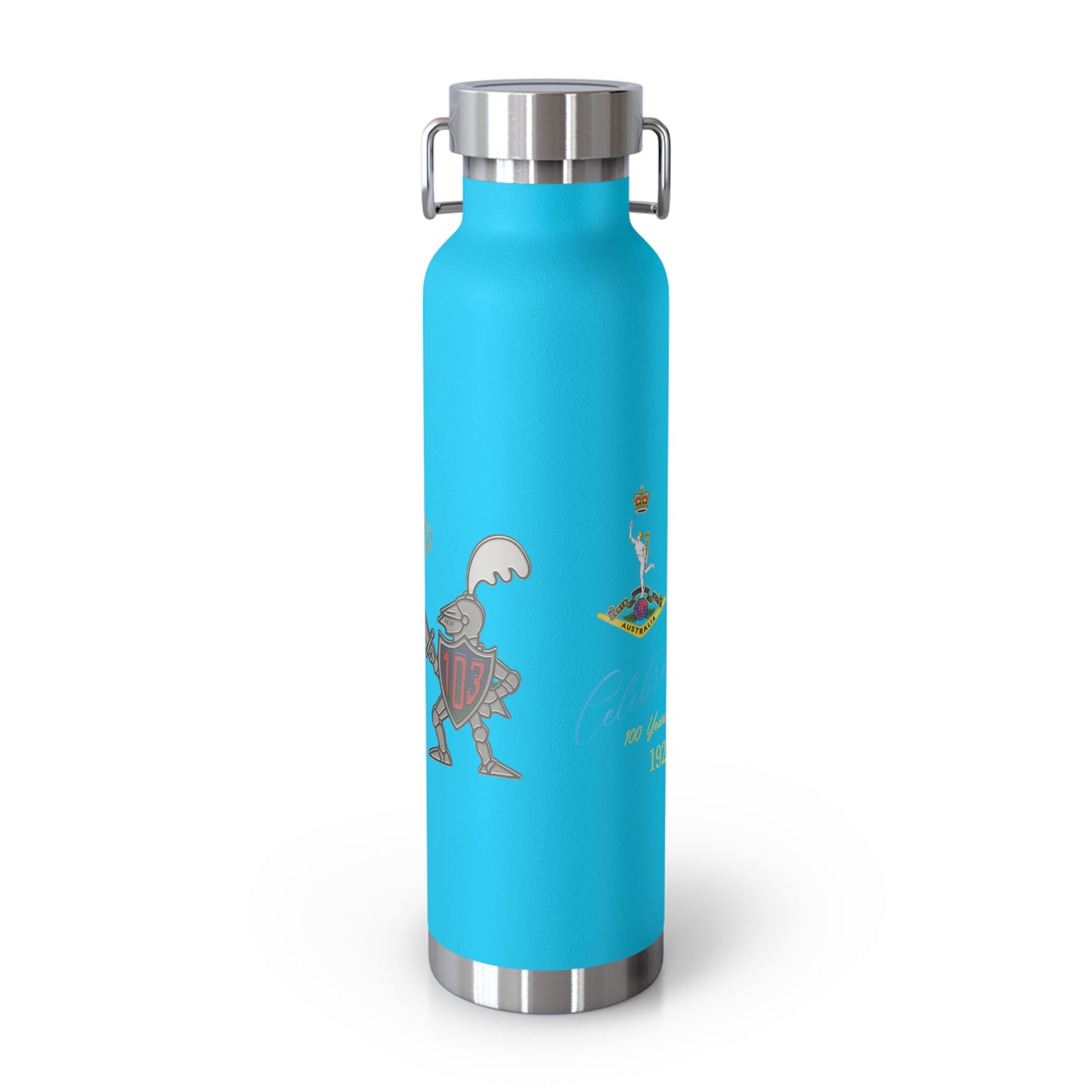103 Signal Squadron 100 Years of Service Insulated Water Bottle