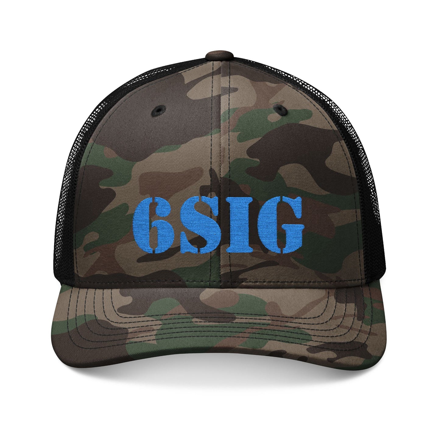6SIG Camouflage Trucker Hat – Bold, Stylish Outdoor Cap for the True Adventurer
