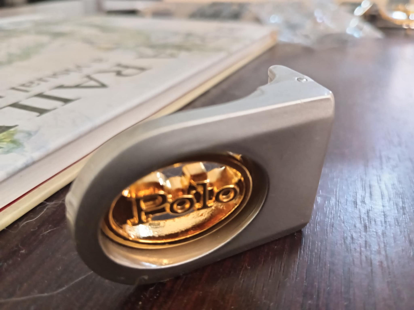 Polo Gold-Tone Auto-Lock Belt Buckle – Premium Finish