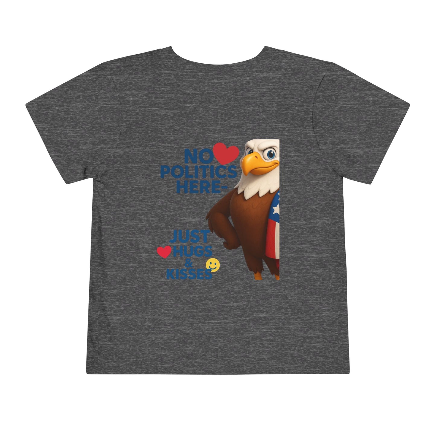 Toddler Short Sleeve Tee with Political Humor | Cute Eagle Design for Kids | Unisex Everyday Wear | Perfect Gift for Holidays and [...]
