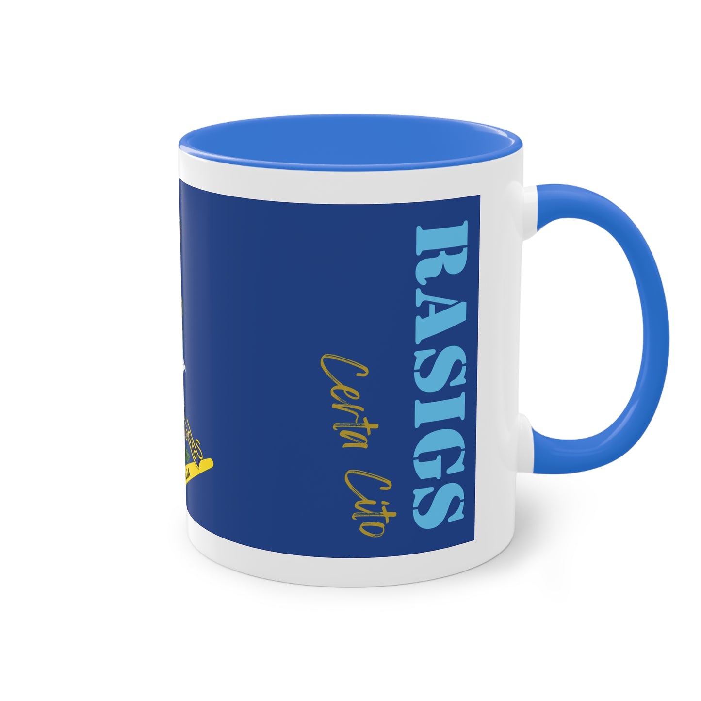 RASIGS Two-Tone Coffee Mug – Signals Pride in Every Sip