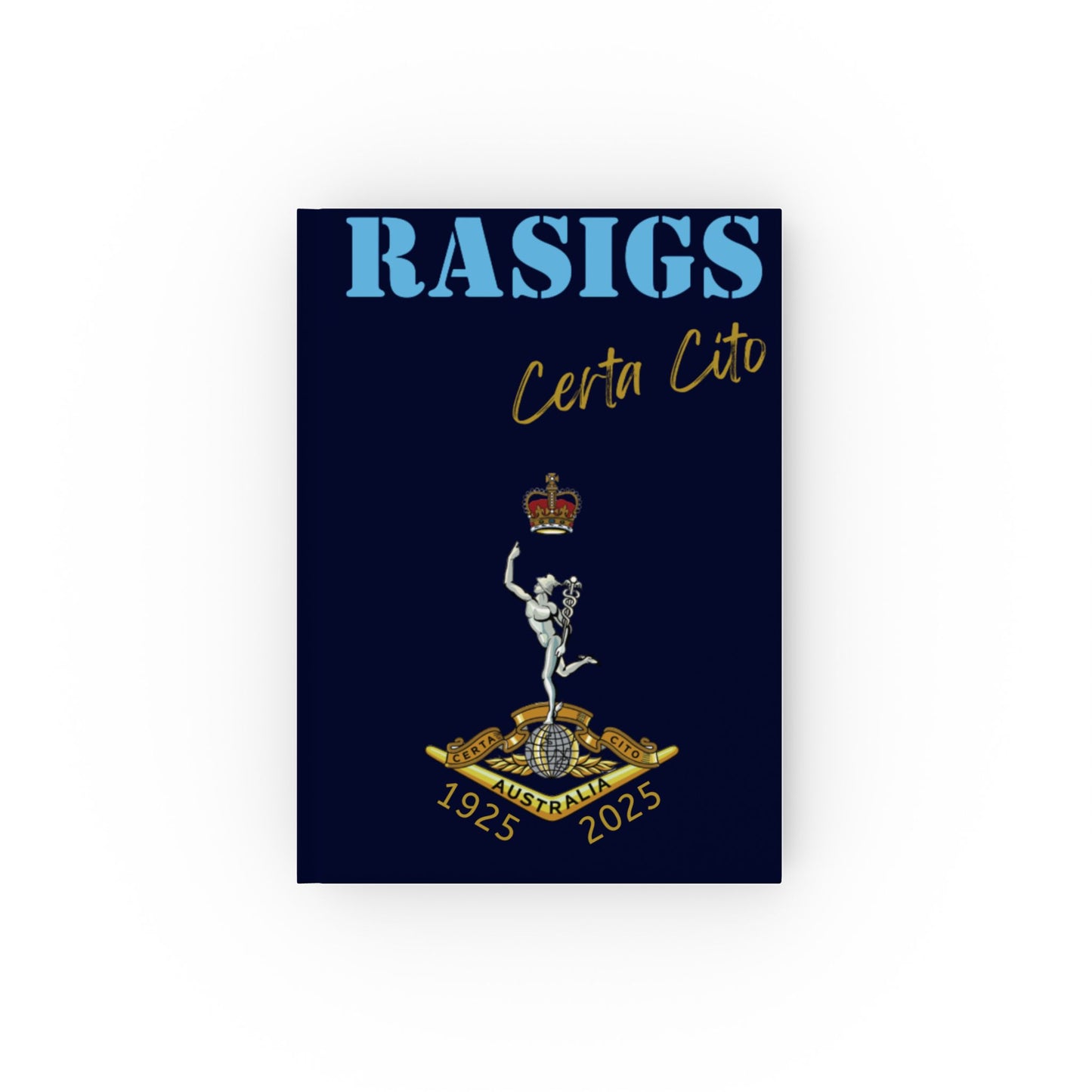 Hard-Backed Journal – RASIGS Edition Certa Cito
