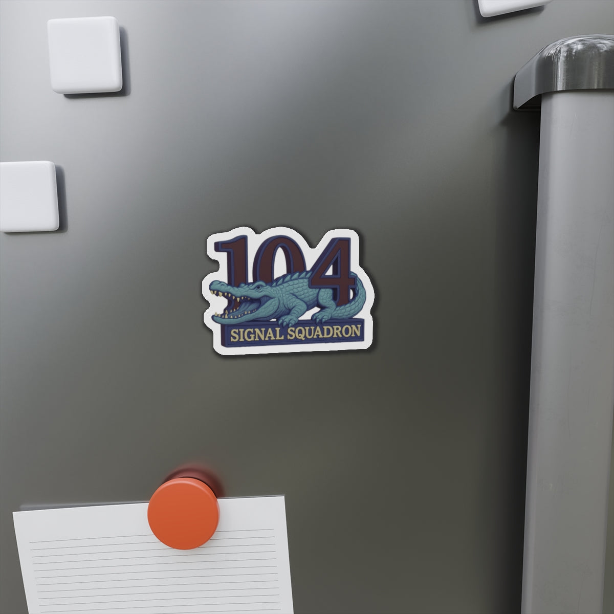 104 SIG SQN 90’s Era Crocodile Patch Magnet – RASIGS Patch Signature Range