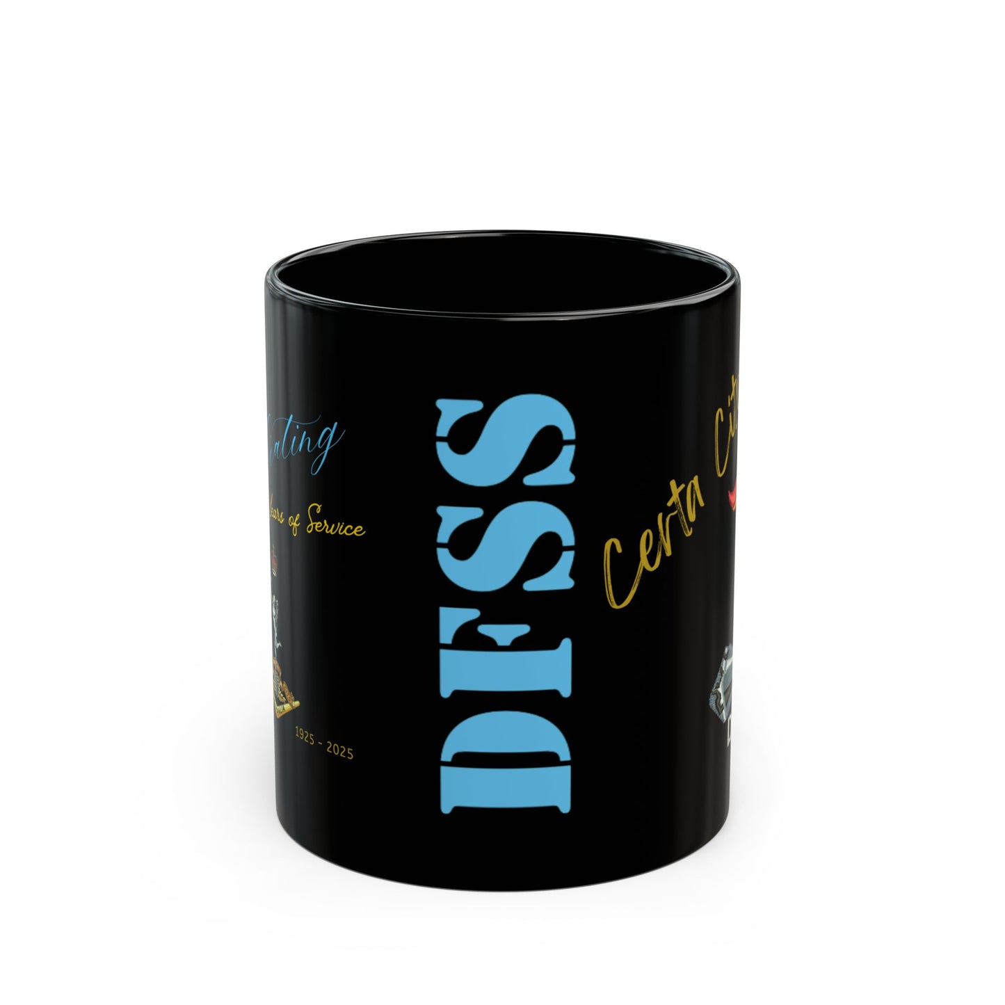 DFSS School of Signals Anniversary Coffee Mug