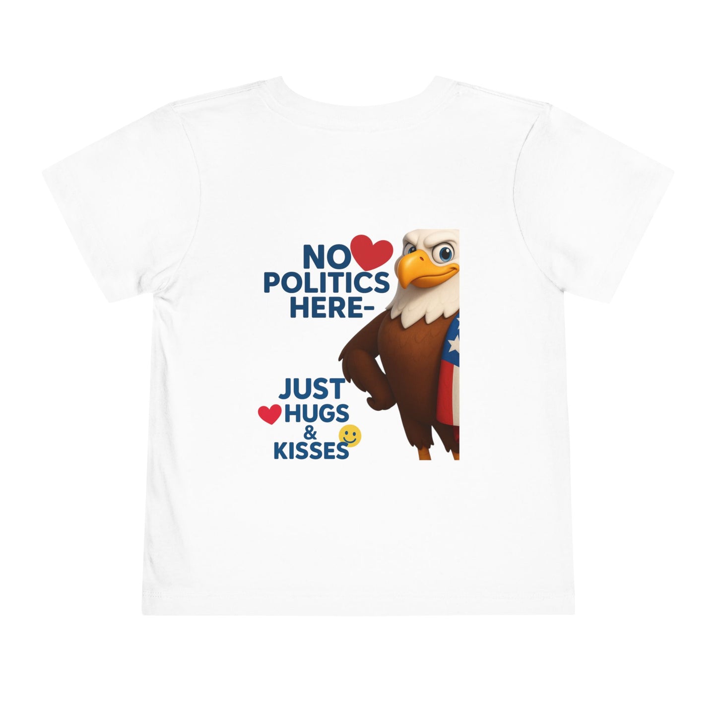 Toddler Short Sleeve Tee with Political Humor | Cute Eagle Design for Kids | Unisex Everyday Wear | Perfect Gift for Holidays and [...]