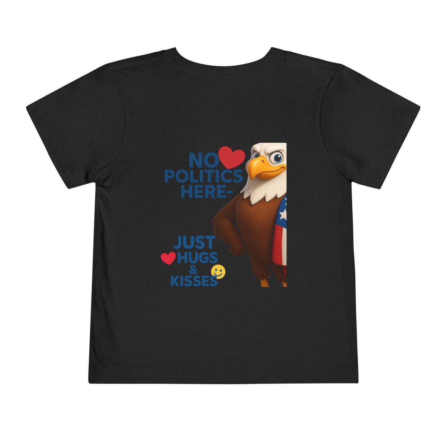 Toddler Short Sleeve Tee with Political Humor | Cute Eagle Design for Kids | Unisex Everyday Wear | Perfect Gift for Holidays and [...]