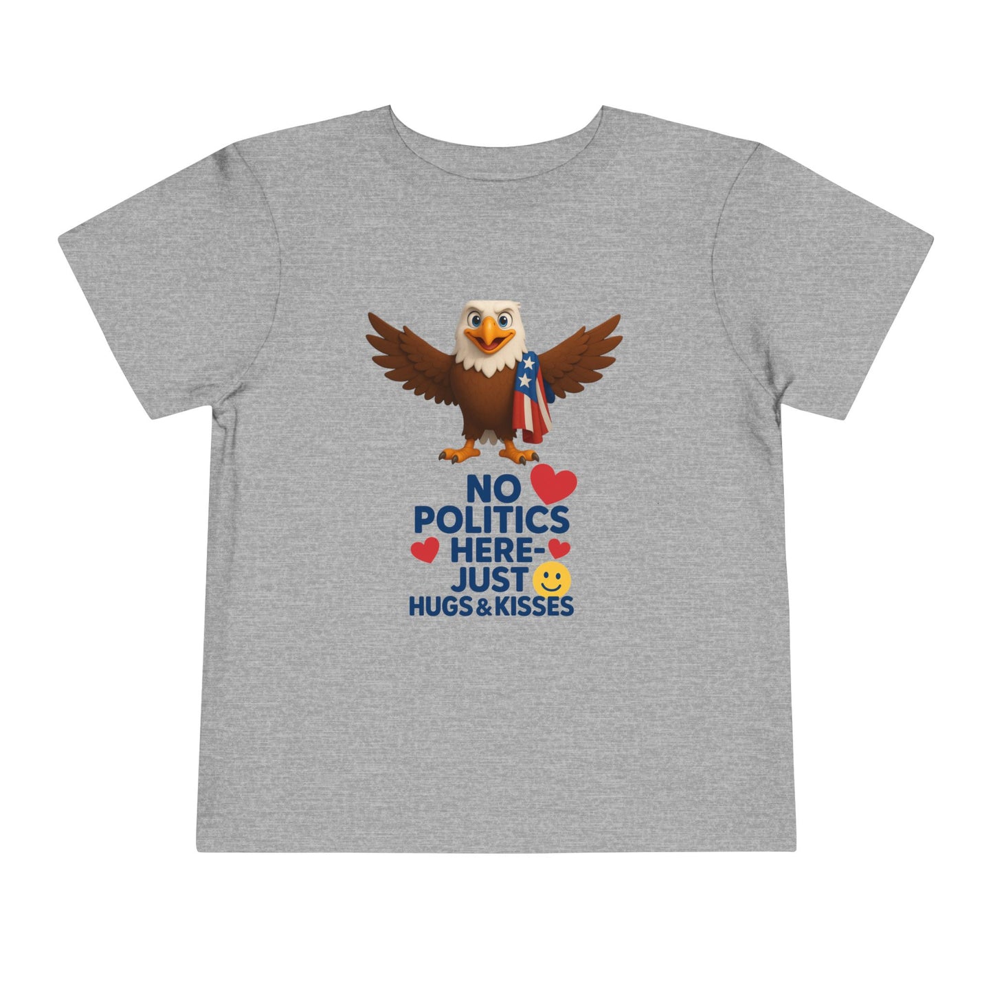 Toddler Short Sleeve Tee with Political Humor | Cute Eagle Design for Kids | Unisex Everyday Wear | Perfect Gift for Holidays and [...]