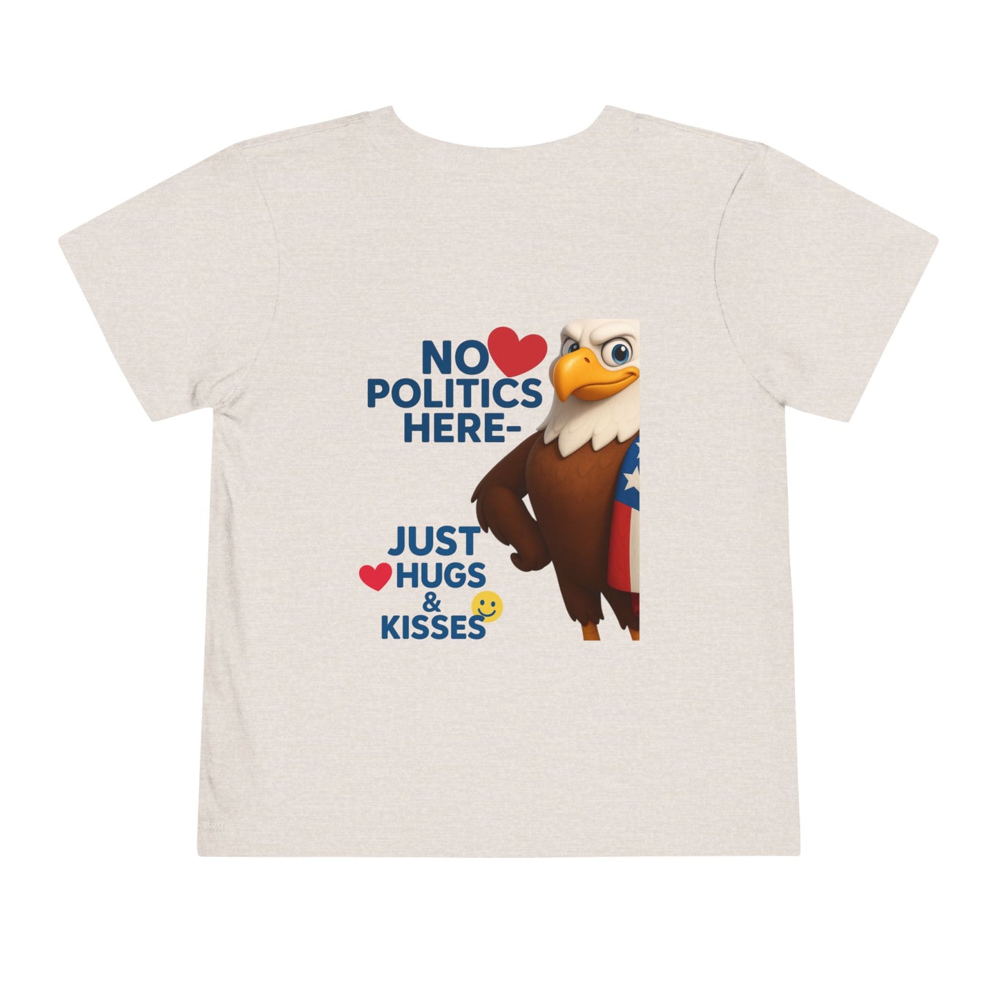 Toddler Short Sleeve Tee with Political Humor | Cute Eagle Design for Kids | Unisex Everyday Wear | Perfect Gift for Holidays and [...]