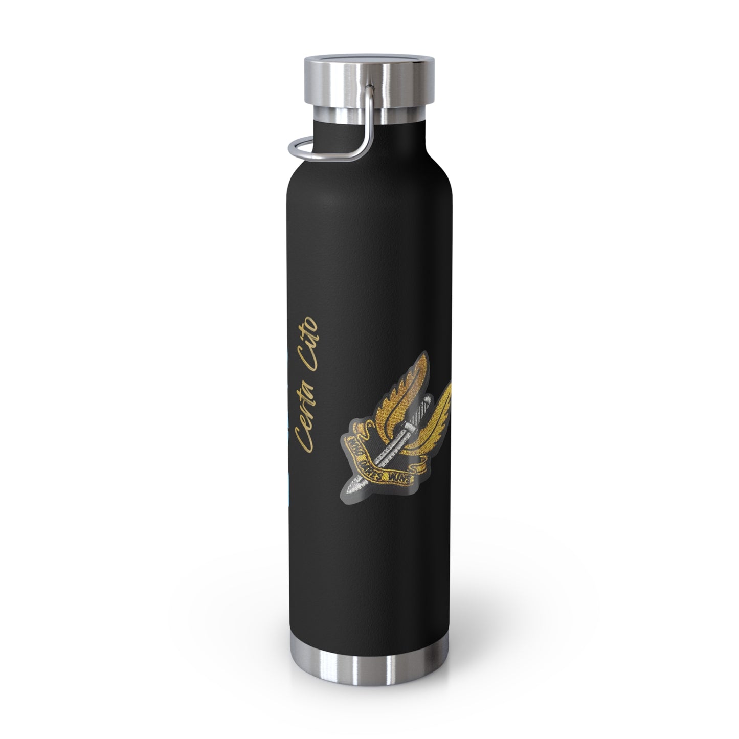 152 Signal Squadron "Who Dares Wins" Insulated Water Bottle