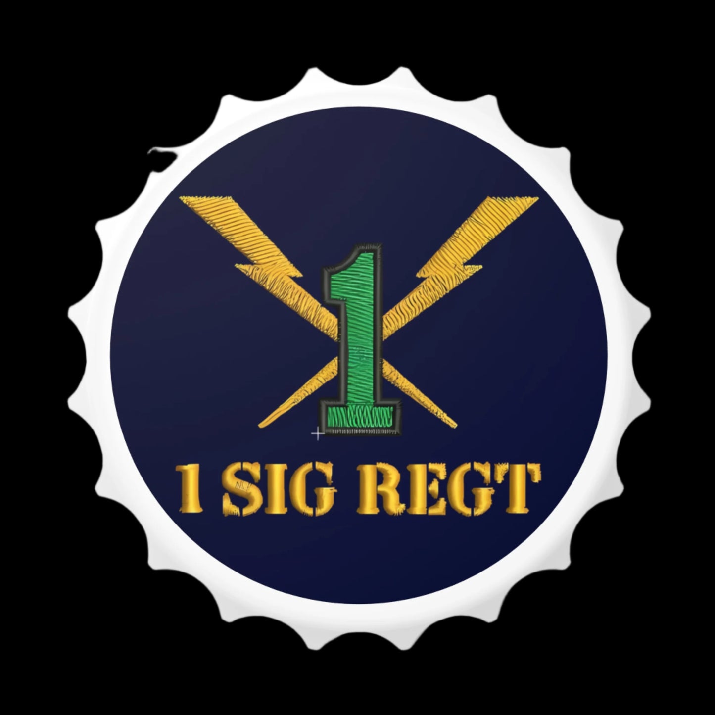 1st Signal Regiment Military Bottle Opener