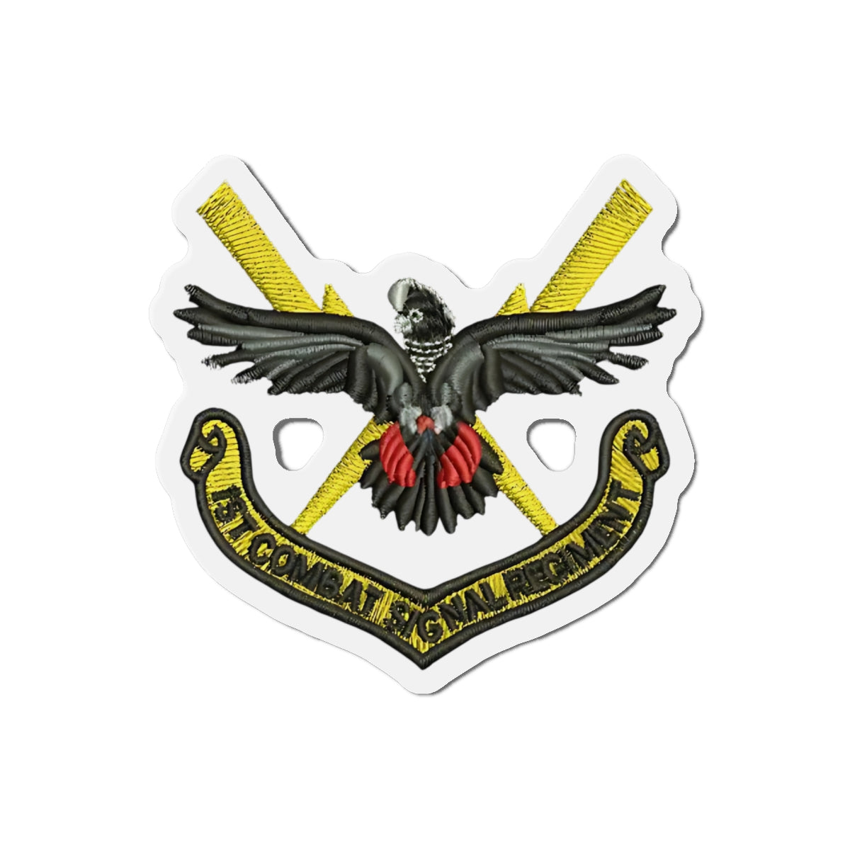 1st Combat Signal Regiment (1 CSR) Patch Magnet – RASIGS Patch Signature Range