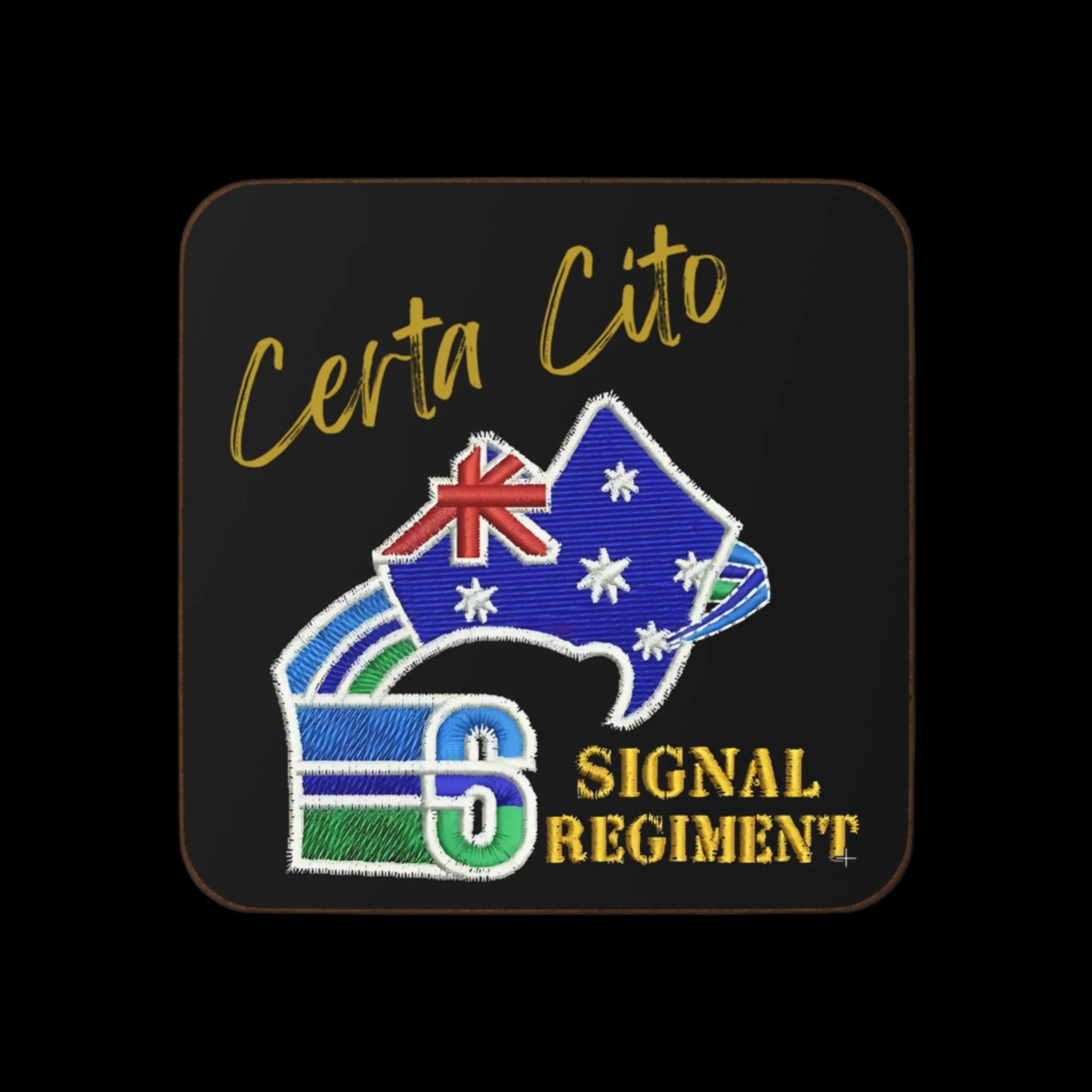 6th Signal Regiment (6 Sig Regt) Signature Coasters