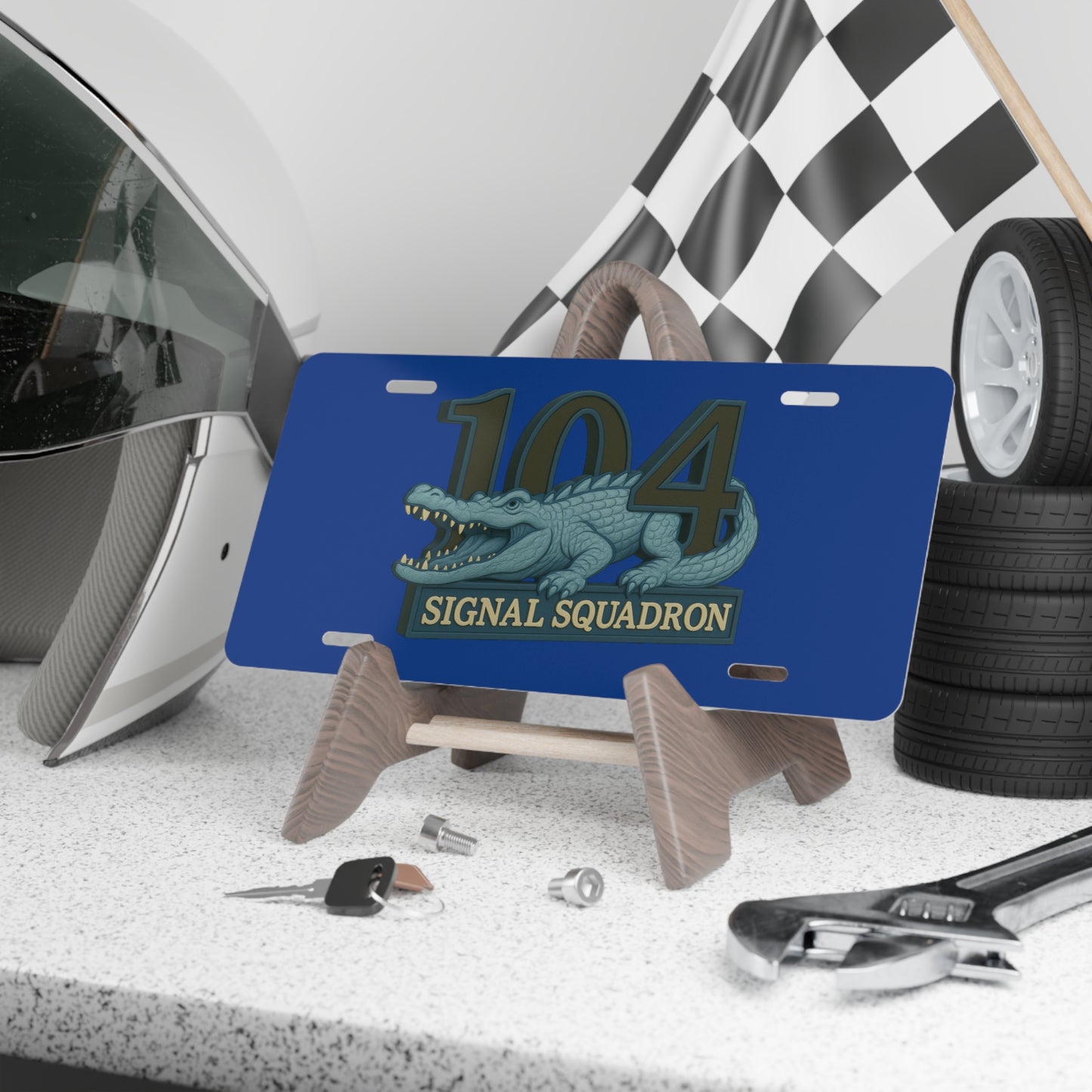 104 Crocodile Plate – Represent the Legacy of 104 Signal Squadron