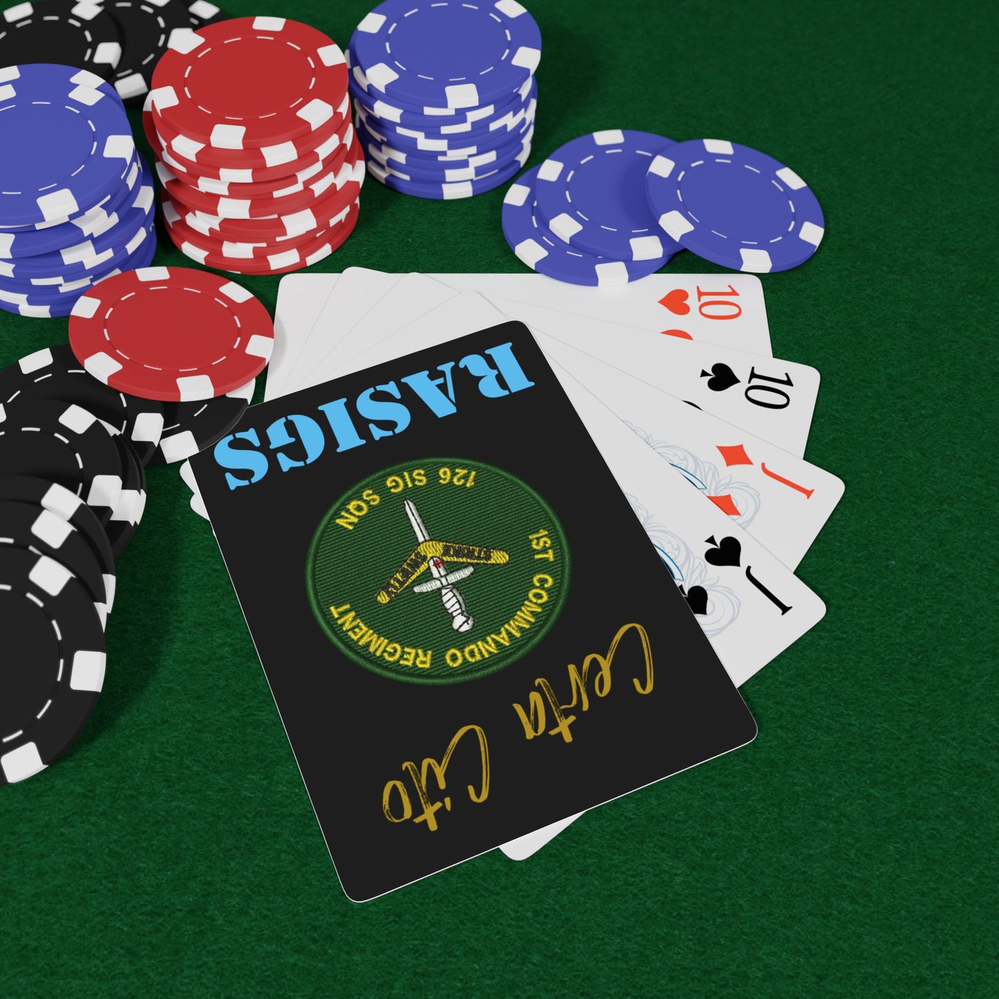 126 SIG SQN – 90’s Era Patch Playing Cards