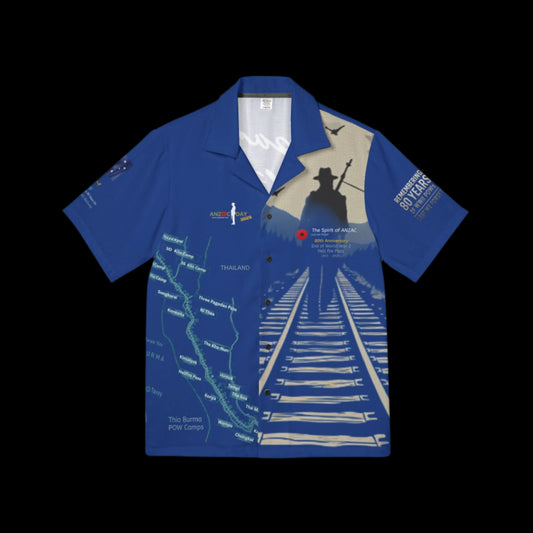Weary’s Legacy: 80 Years On Men's ANZAC Tribute Shirt - Lest We Forget