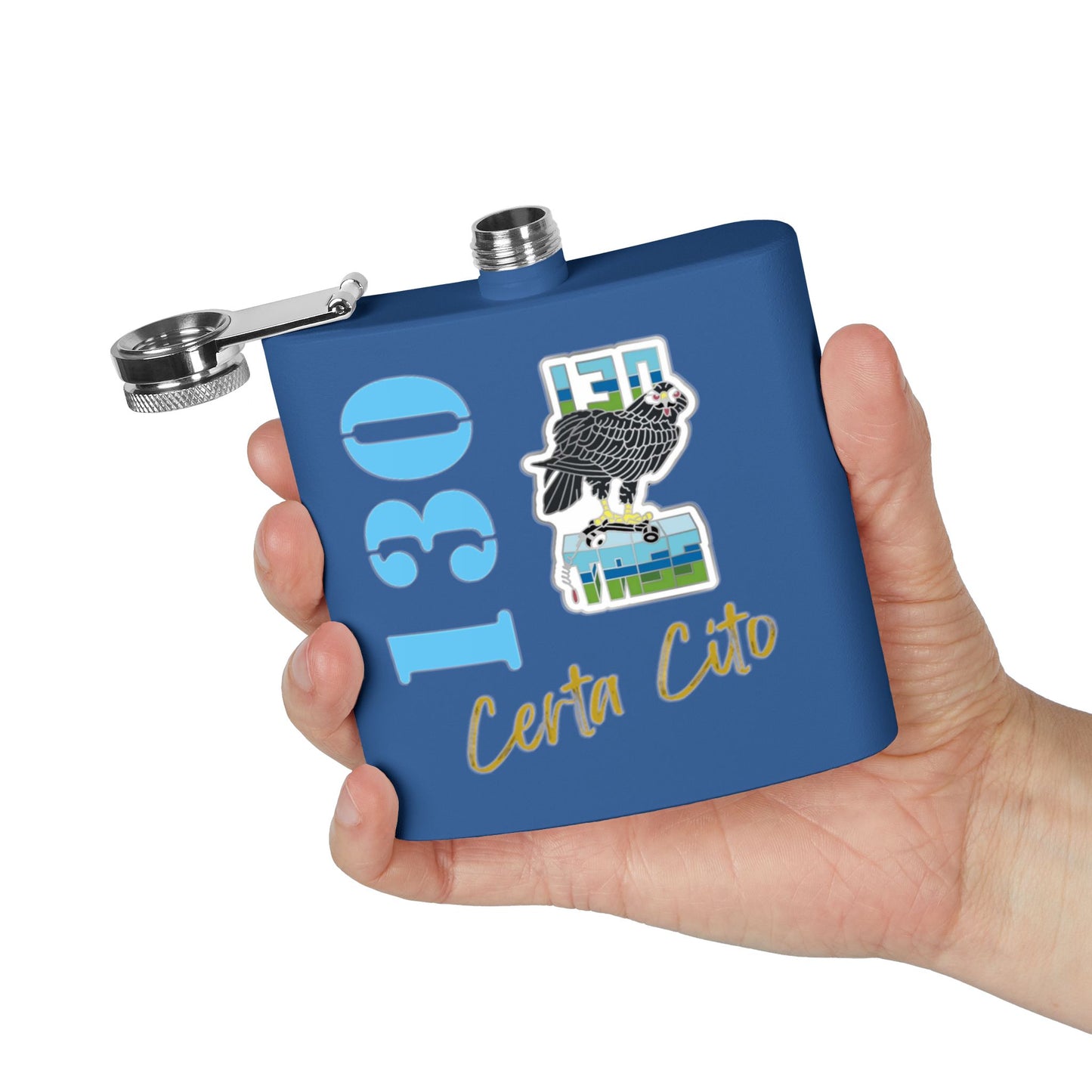 130 SIG SQN Hip Flask – TASS Tactical Air Support Squandron