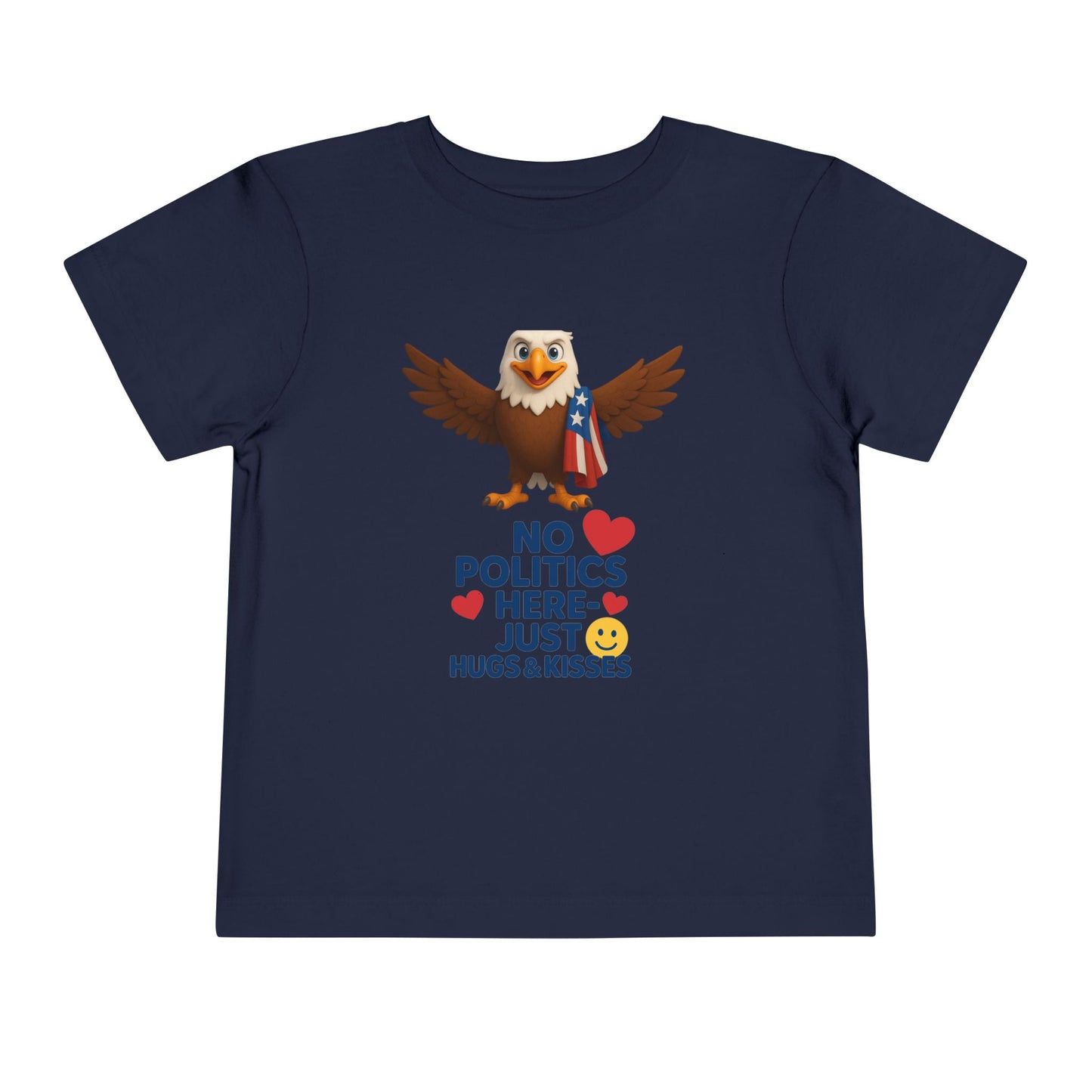 Toddler Short Sleeve Tee with Political Humor | Cute Eagle Design for Kids | Unisex Everyday Wear | Perfect Gift for Holidays and [...]