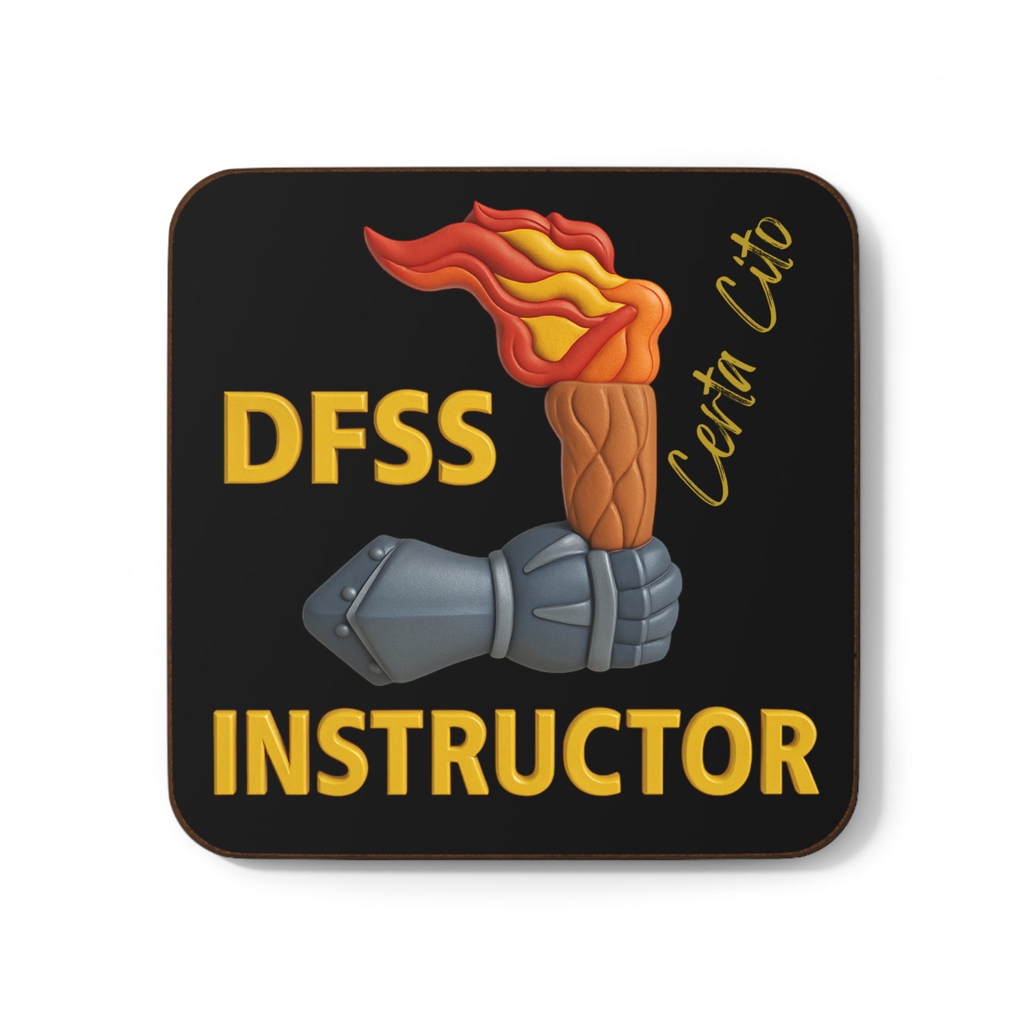 Certa Cito DFSS Instructors Coaster