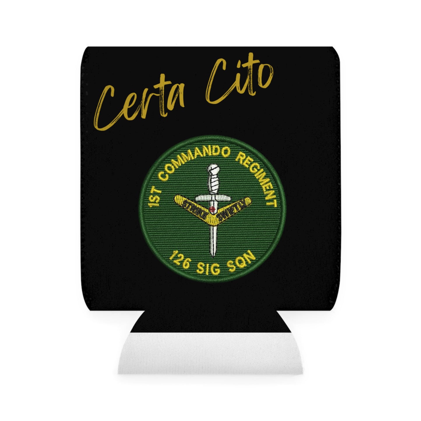 126 SIG SQN 90's Era Commando Patch Stubby Cooler