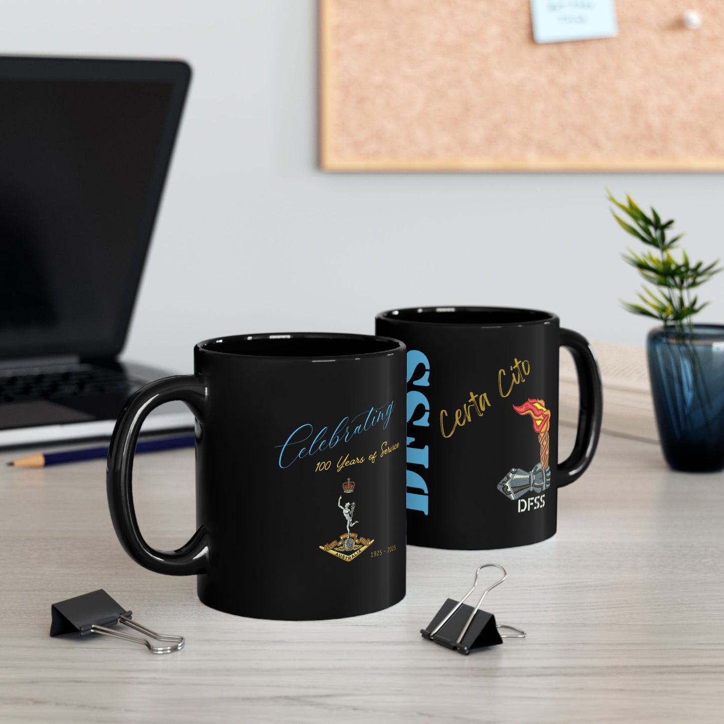DFSS School of Signals Anniversary Coffee Mug