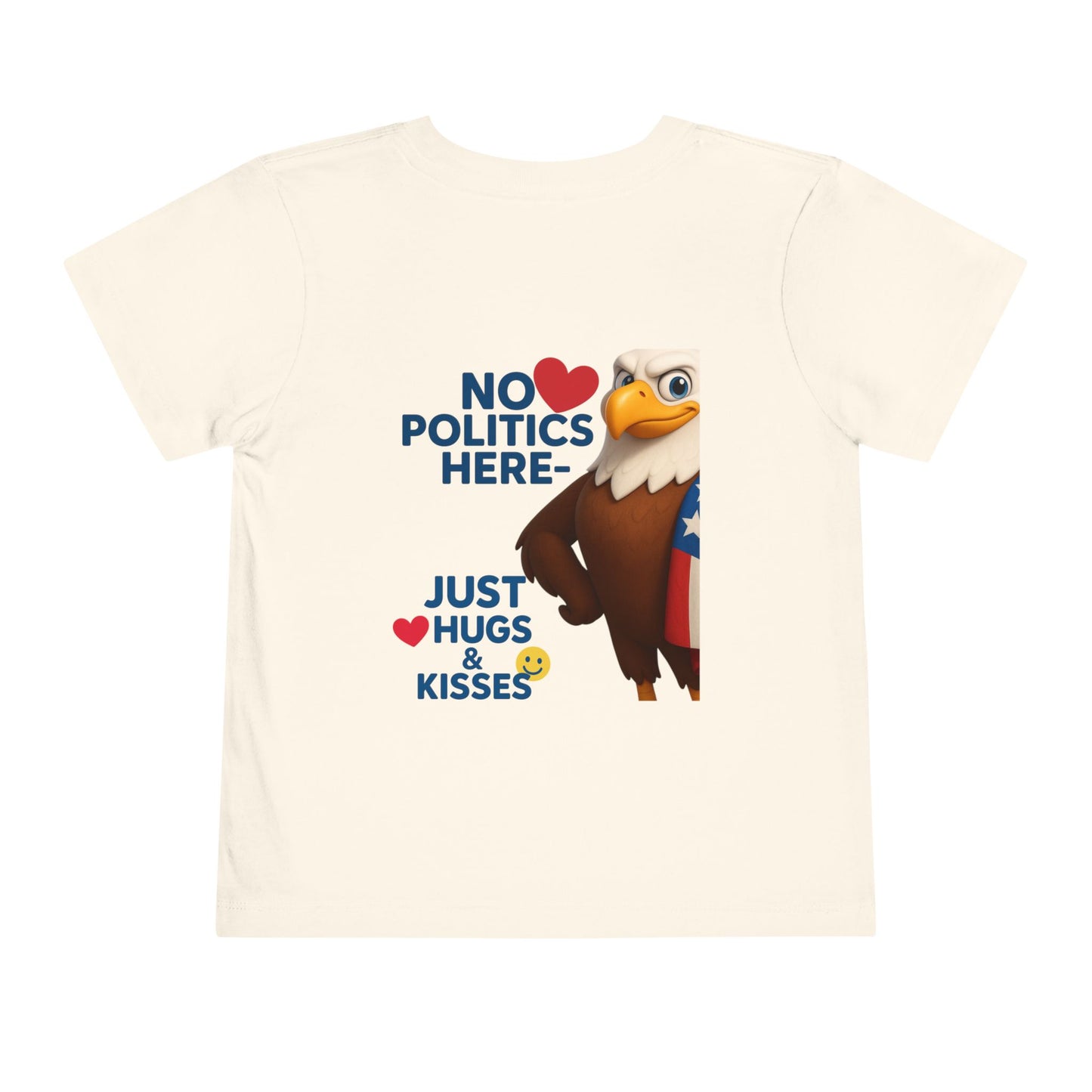Toddler Short Sleeve Tee with Political Humor | Cute Eagle Design for Kids | Unisex Everyday Wear | Perfect Gift for Holidays and [...]