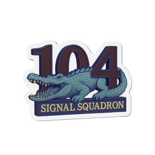 104 SIG SQN 90’s Era Crocodile Patch Magnet – RASIGS Patch Signature Range