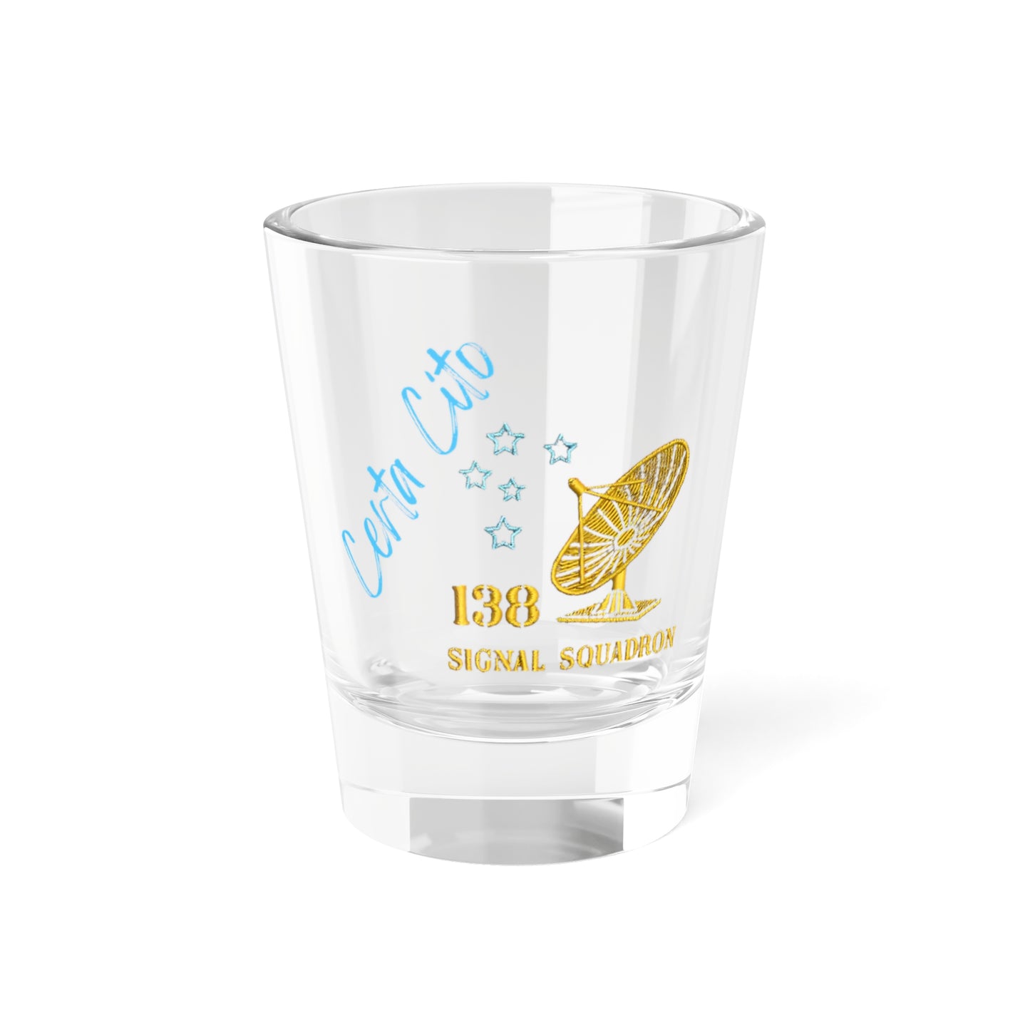 138 Sig Sqn Shot Glass