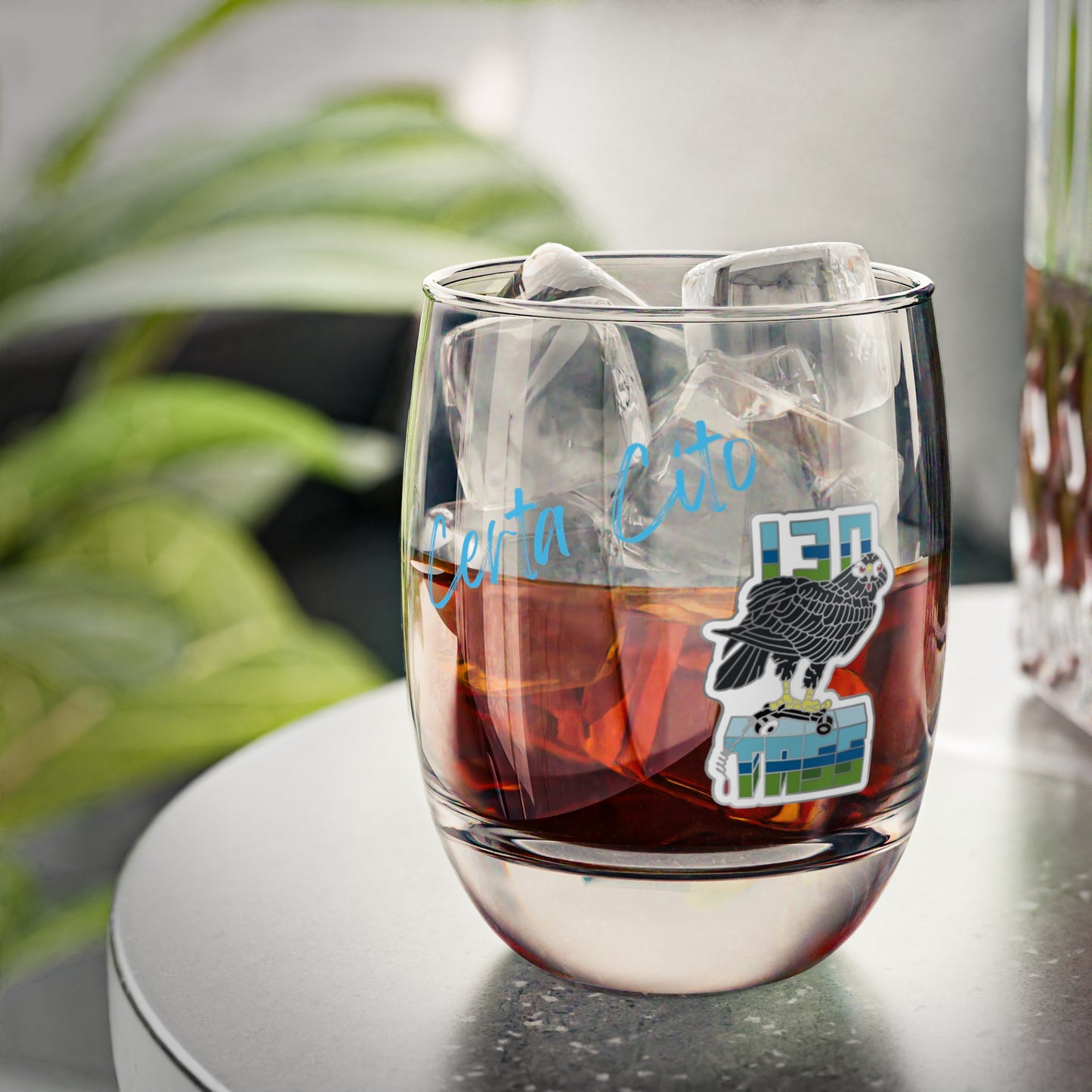130 Sig Sqn Whiskey Glass