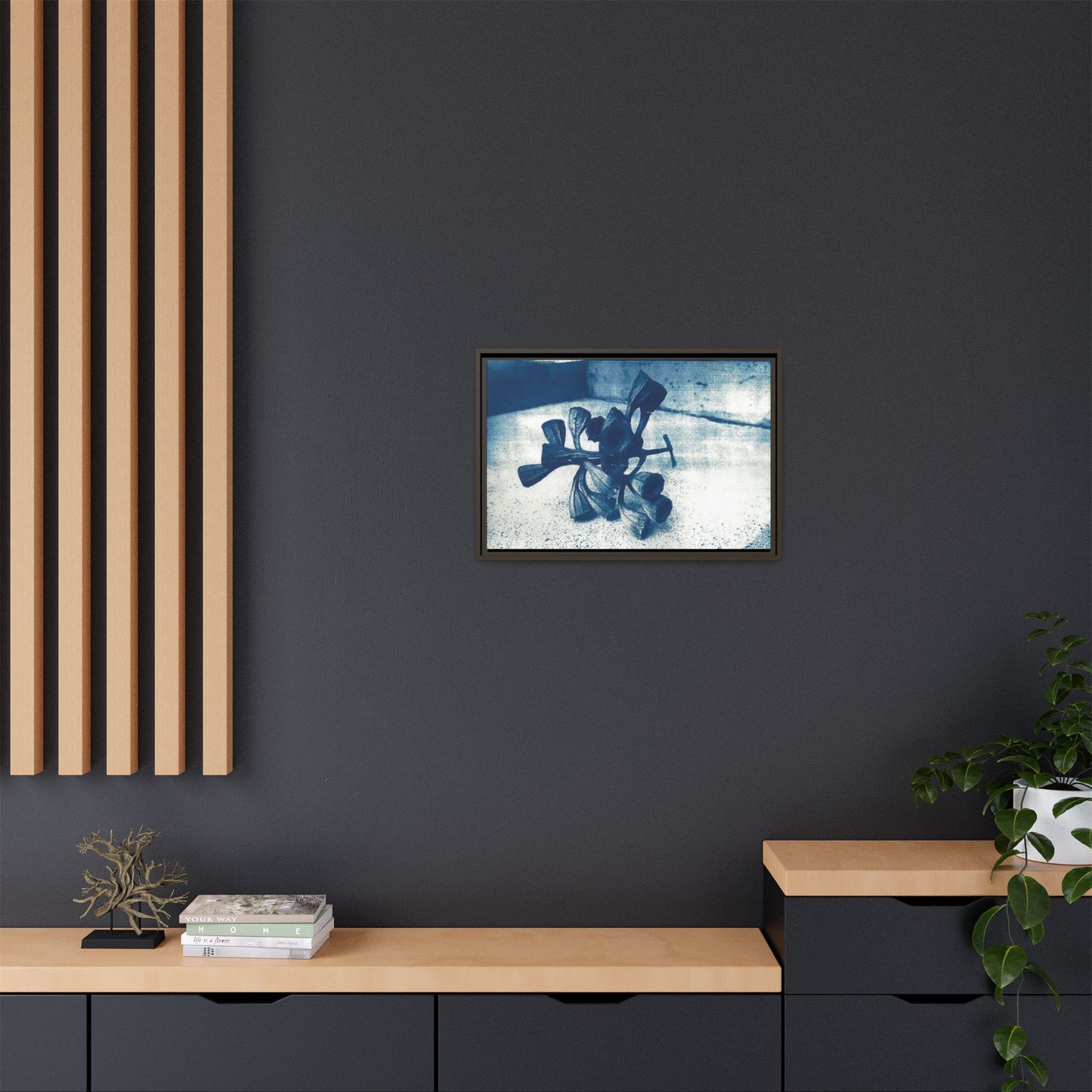 🌿 Gum Nut Form – Cyanotype Botanical Art by Wendy Seymour