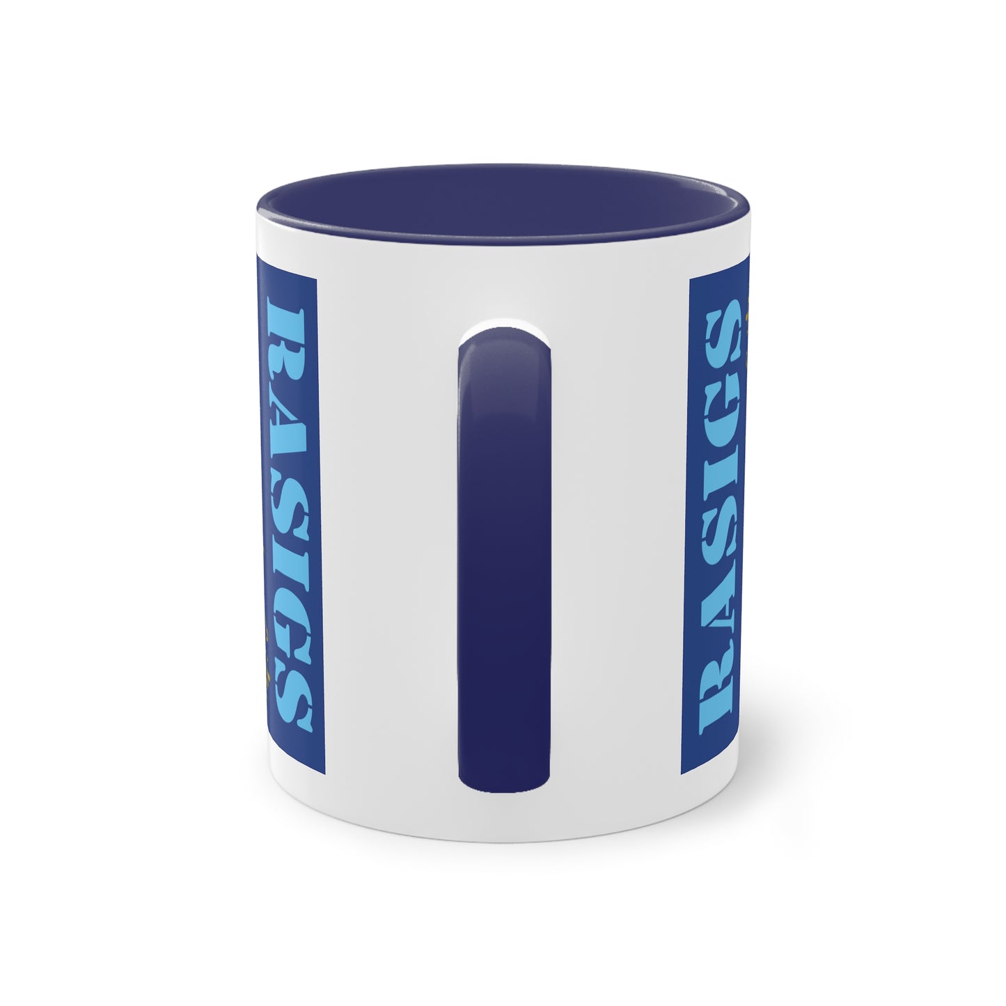 RASIGS Two-Tone Coffee Mug – Signals Pride in Every Sip