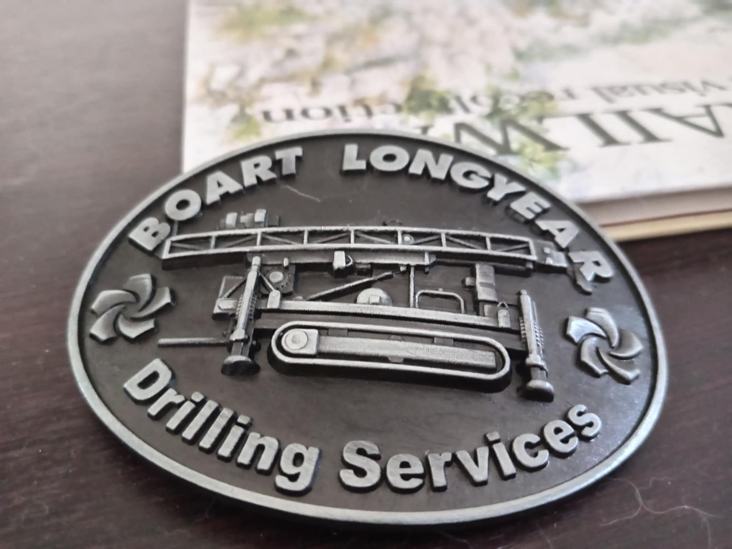 Boart Longyear Drilling Services Belt Buckle – Collector’s Item