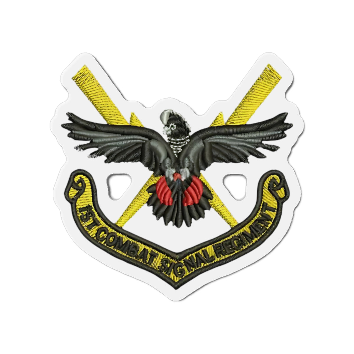 1st Combat Signal Regiment (1 CSR) Patch Magnet – RASIGS Patch Signature Range