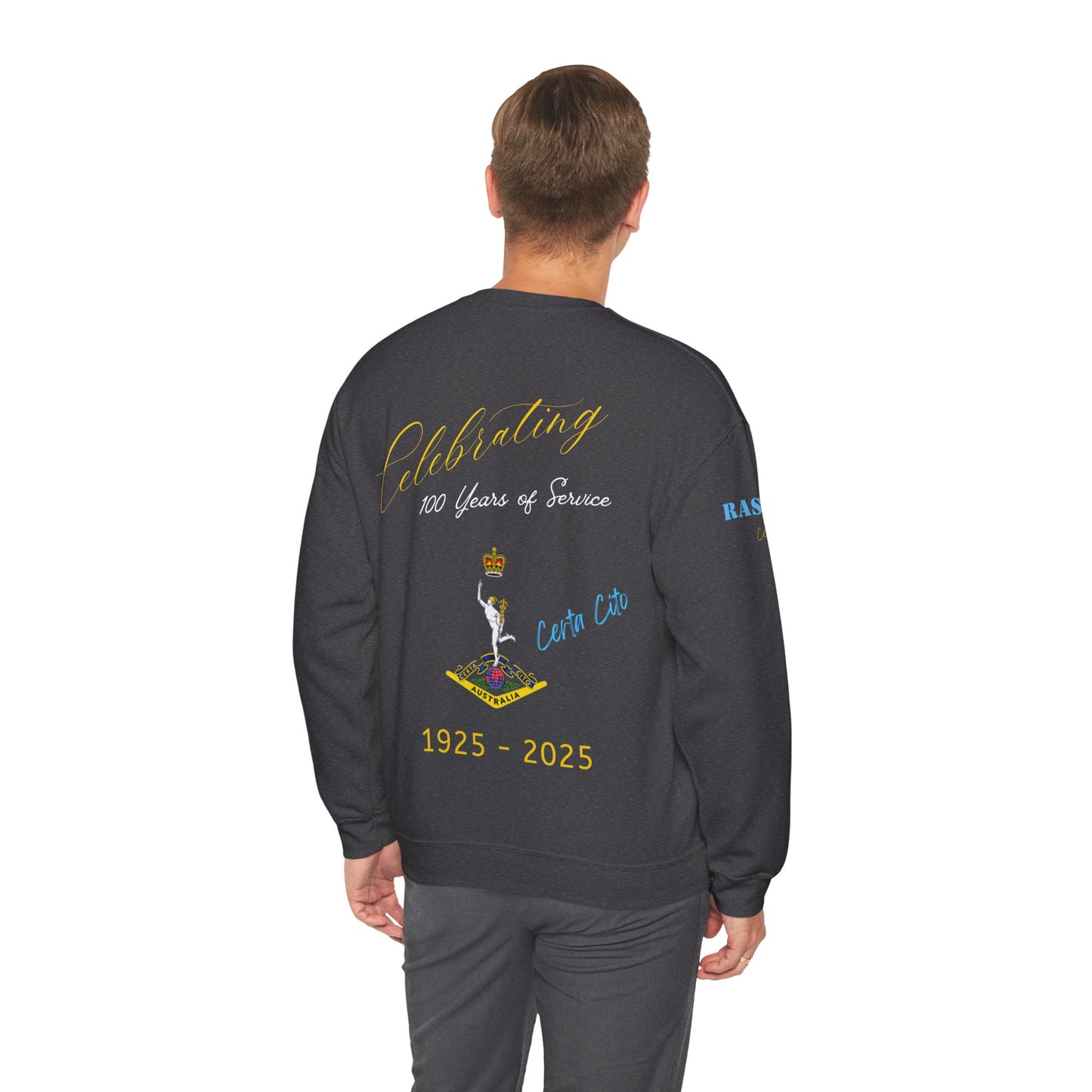 🇦🇺 RASIGS 100 Years of Service Crewneck Jumper – Limited Edition 🇦🇺