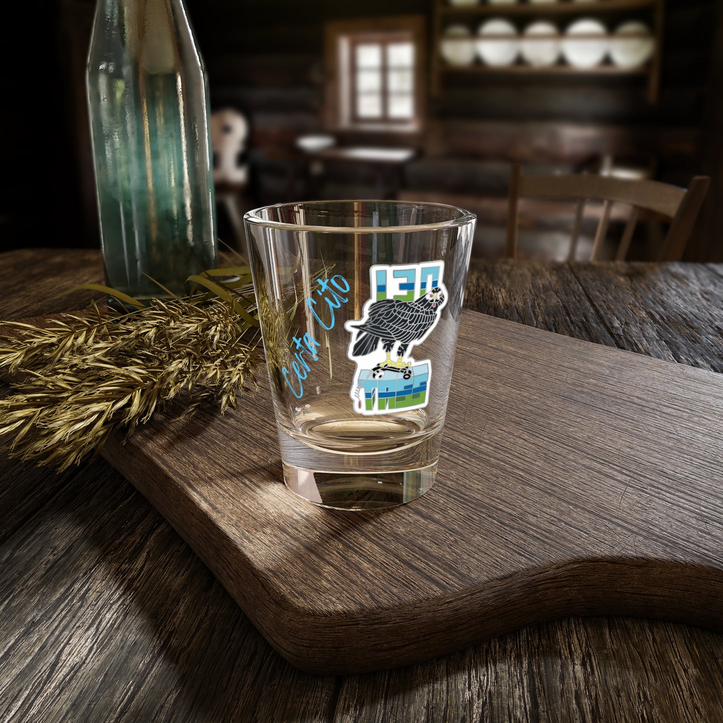130 Sig Sqn Shot Glass
