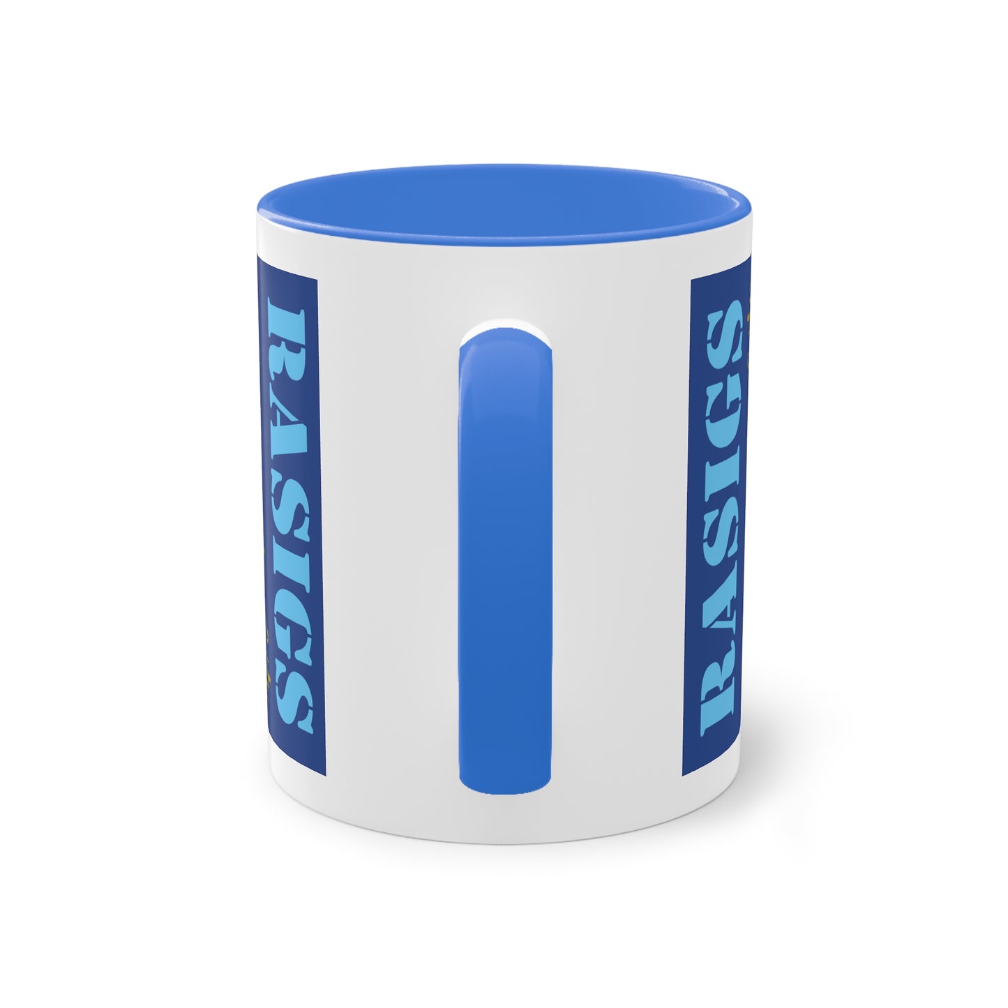 RASIGS Two-Tone Coffee Mug – Signals Pride in Every Sip