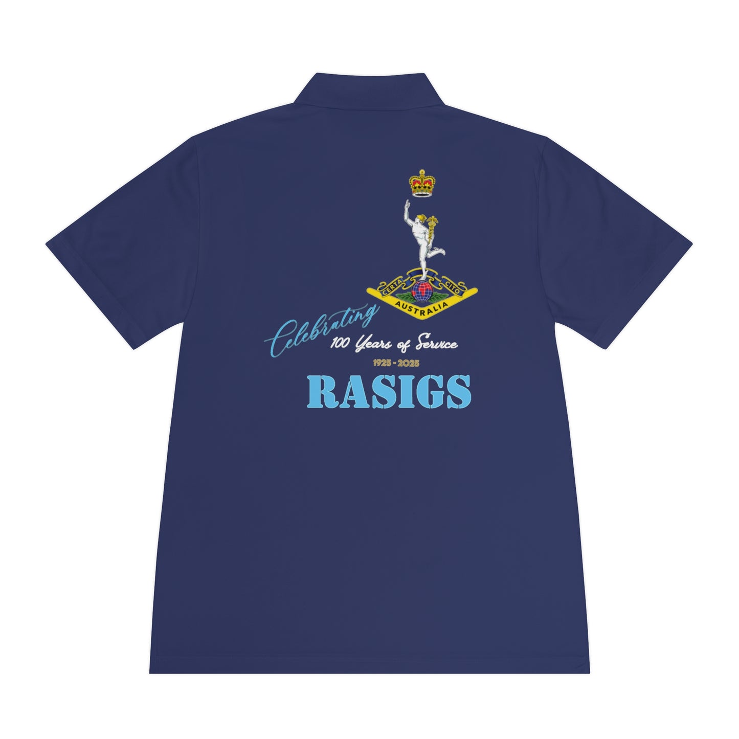 1 Signal Regiment 100-Year Anniversary Edition - Men’s Sport Polo Shirt