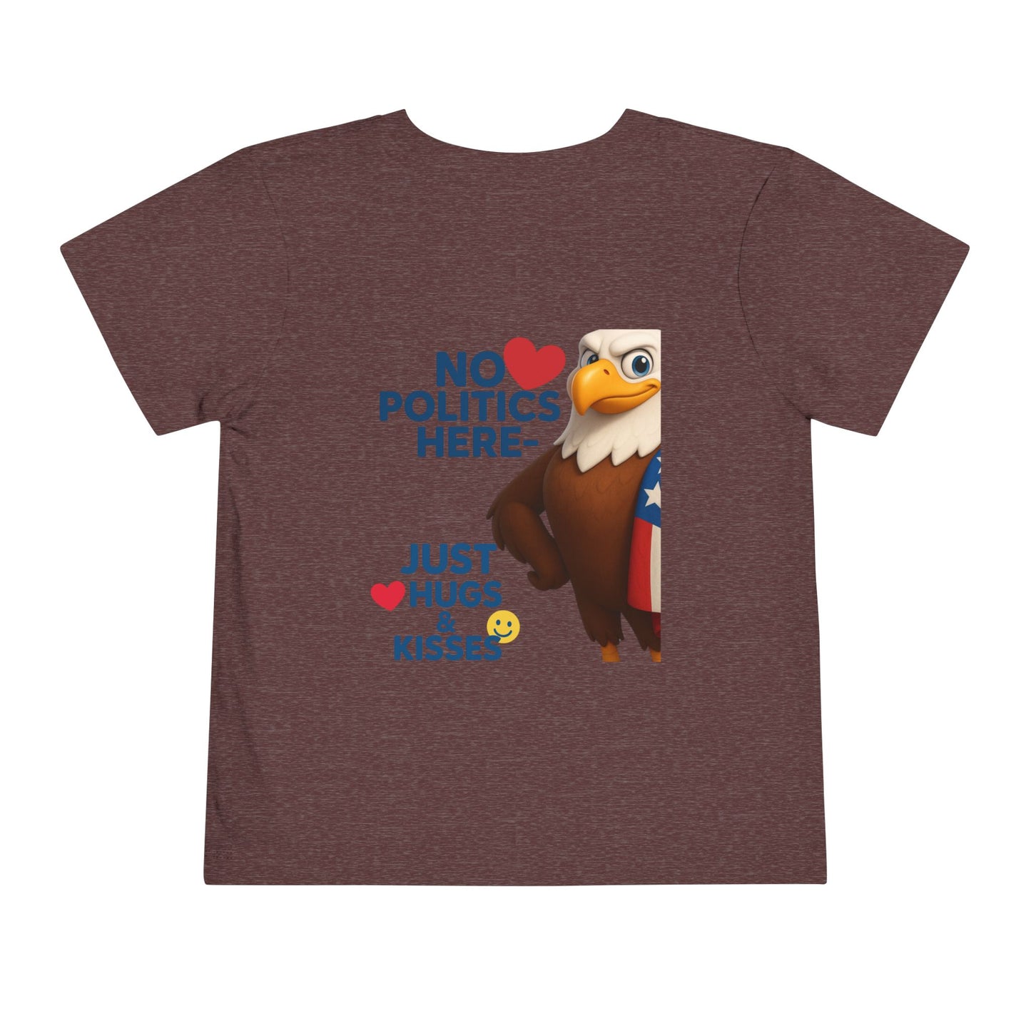 Toddler Short Sleeve Tee with Political Humor | Cute Eagle Design for Kids | Unisex Everyday Wear | Perfect Gift for Holidays and [...]