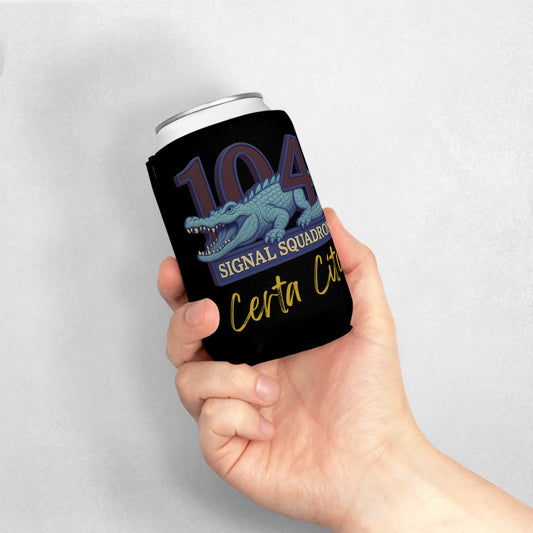 Certa Cito – 104 SIG SQN Crocodile 90s Era Stubby Cooler