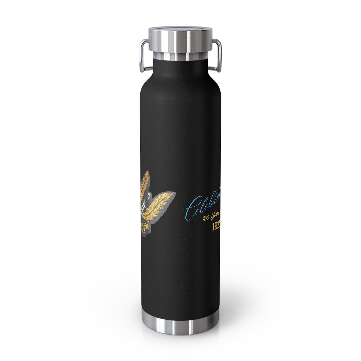 152 Signal Squadron "Who Dares Wins" Insulated Water Bottle