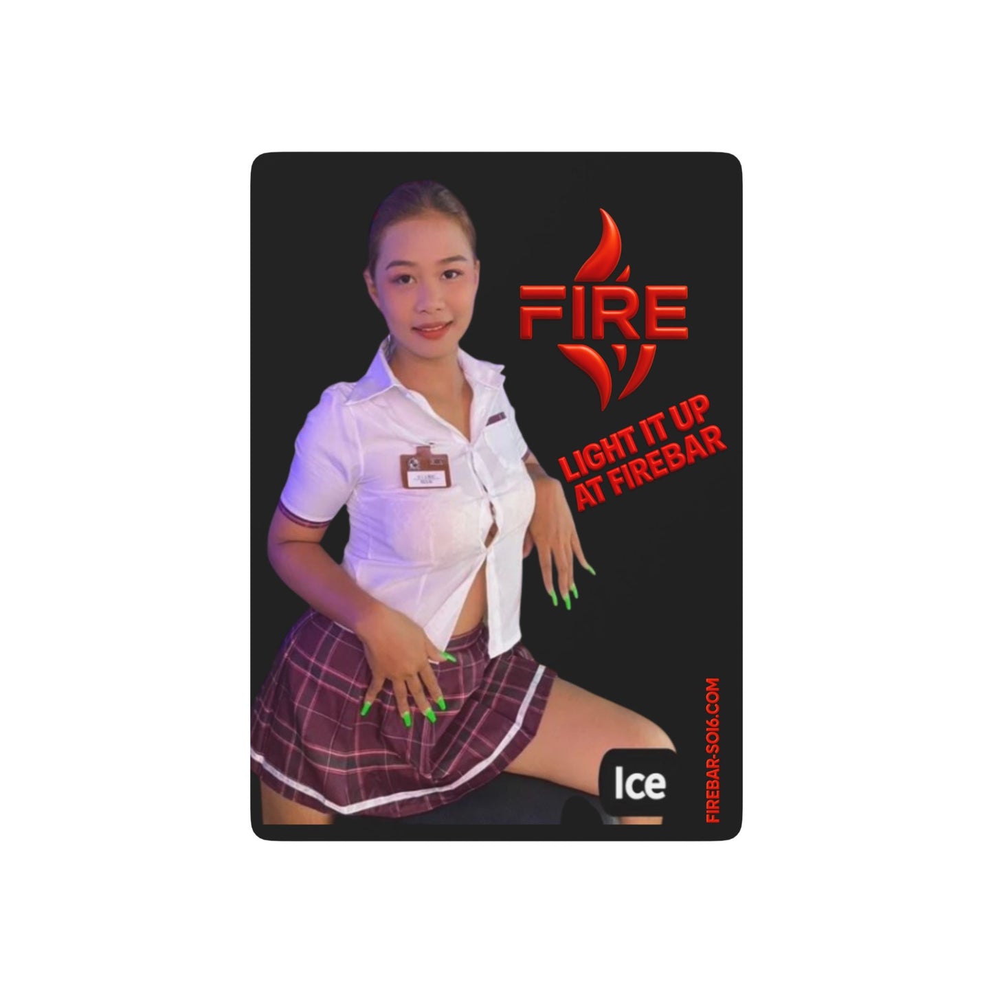 FireBar Ice Playing Cards
