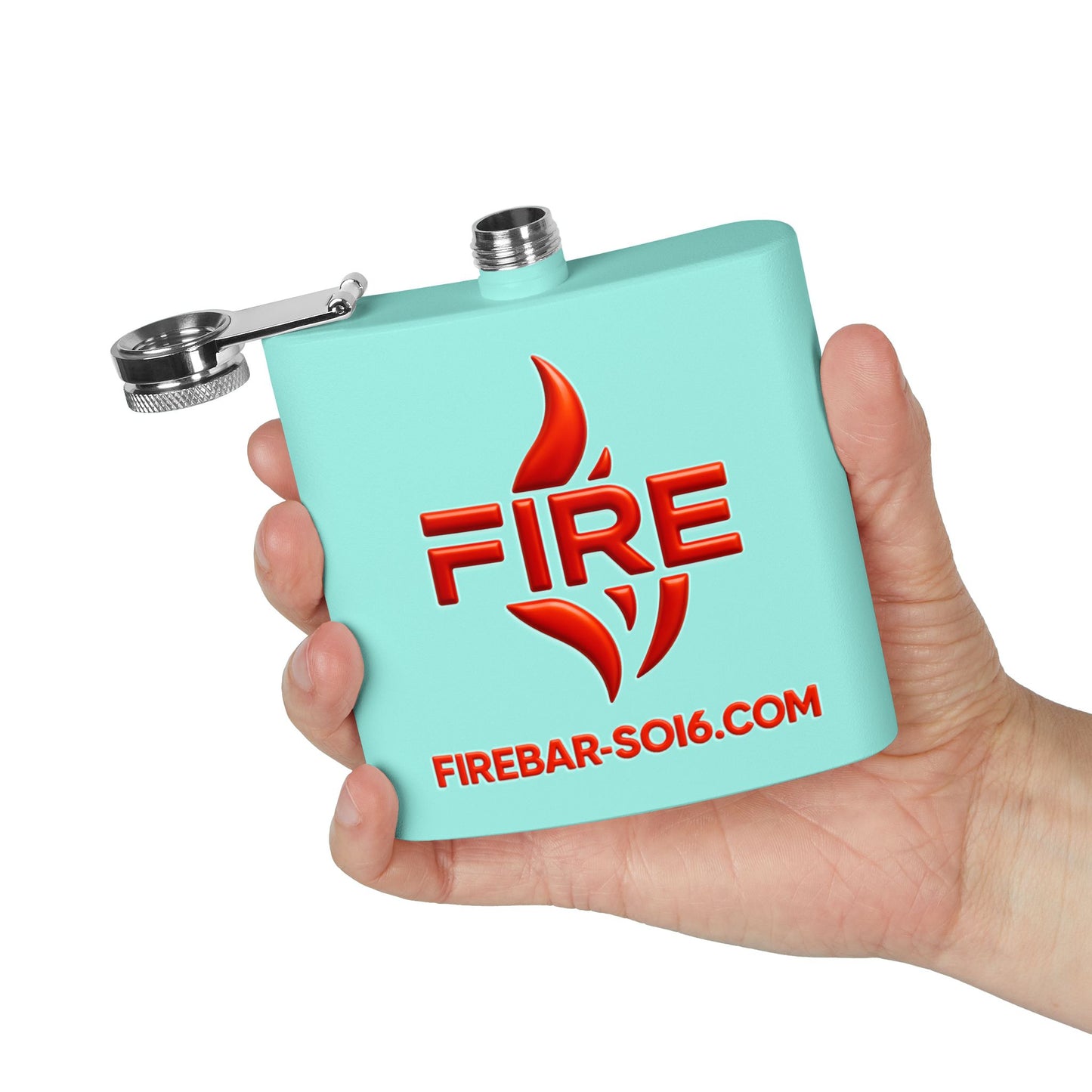 FireBar Stainless Steel Flask – 6oz
