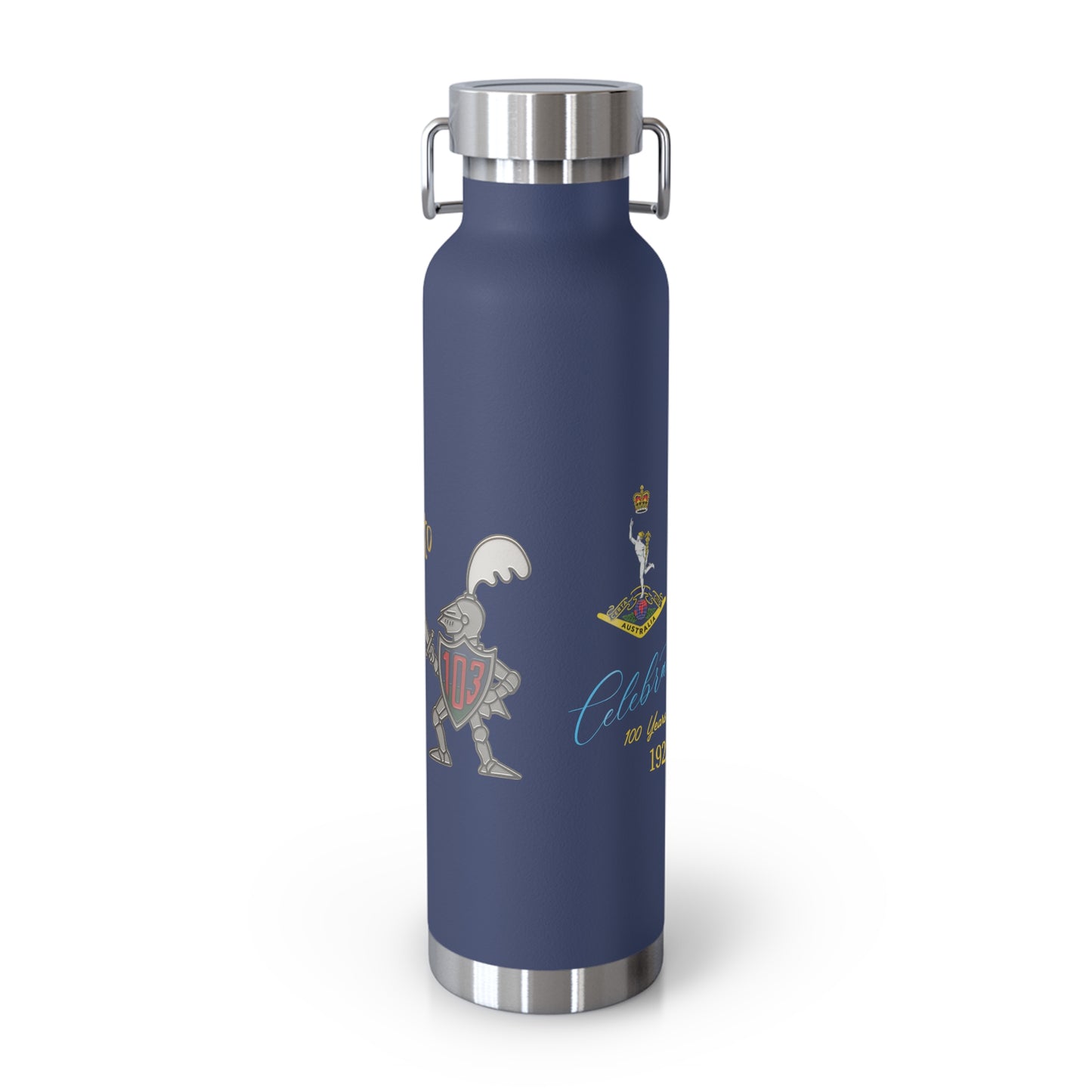 103 Signal Squadron 100 Years of Service Insulated Water Bottle