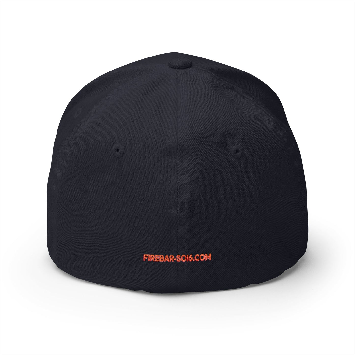 Fire Embroidered Closed-Back Cap | Trendy Hat for Warm Days, Outdoor Adventures, Gifts for Him/Her, Summer Style
