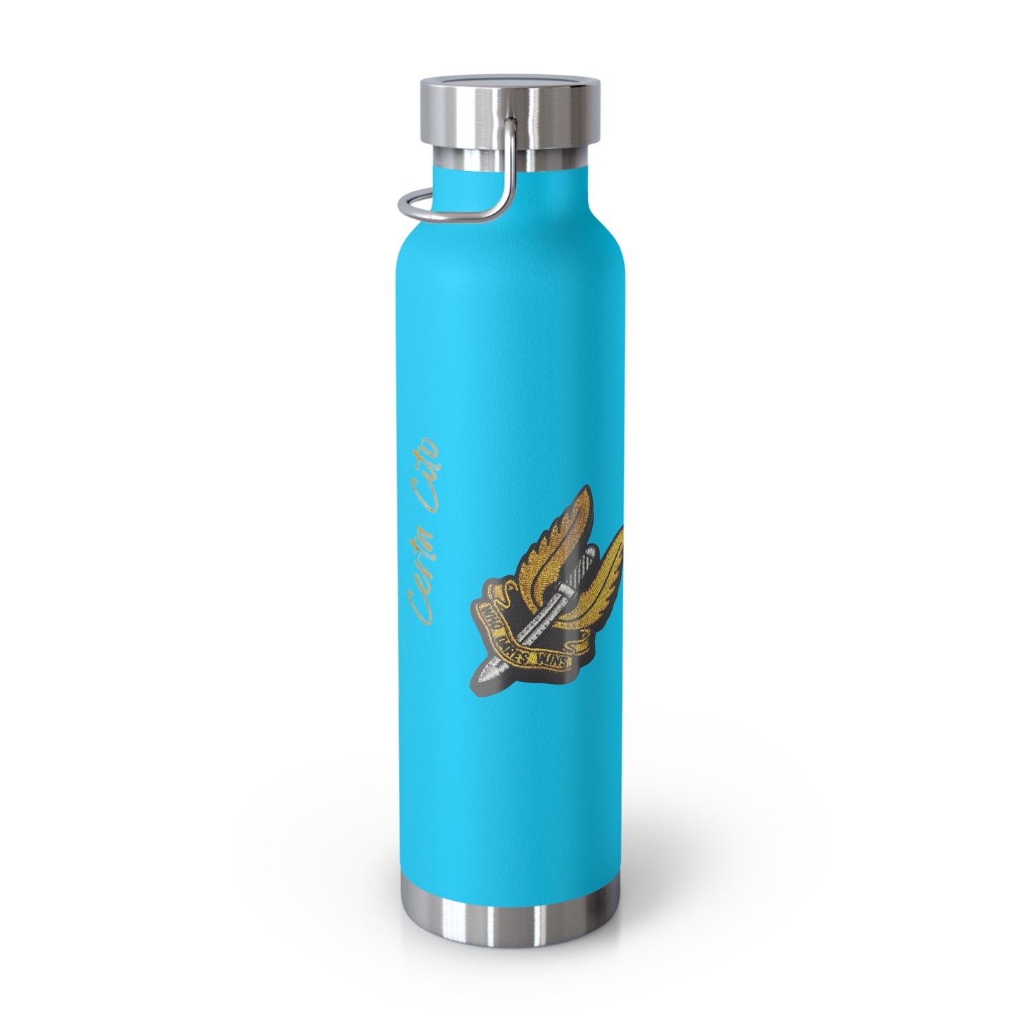 152 Signal Squadron "Who Dares Wins" Insulated Water Bottle