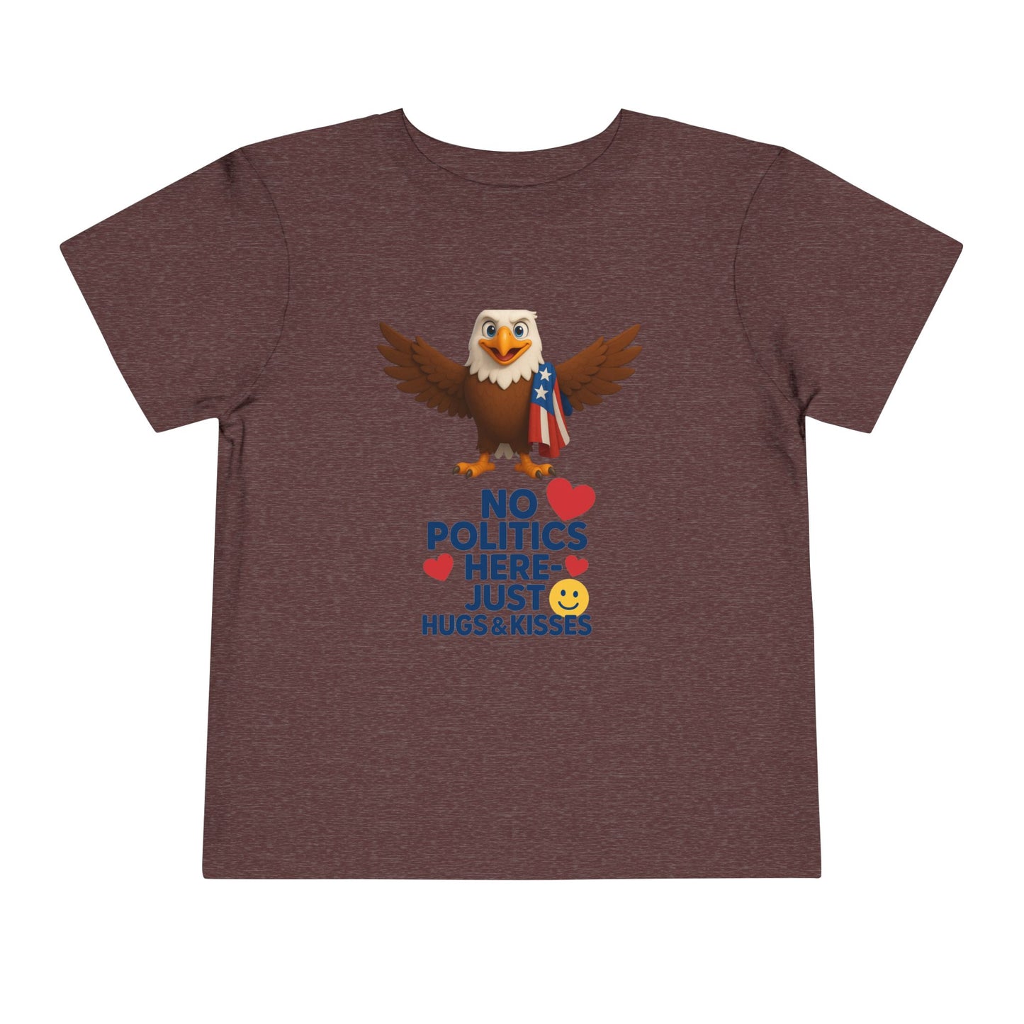 Toddler Short Sleeve Tee with Political Humor | Cute Eagle Design for Kids | Unisex Everyday Wear | Perfect Gift for Holidays and [...]
